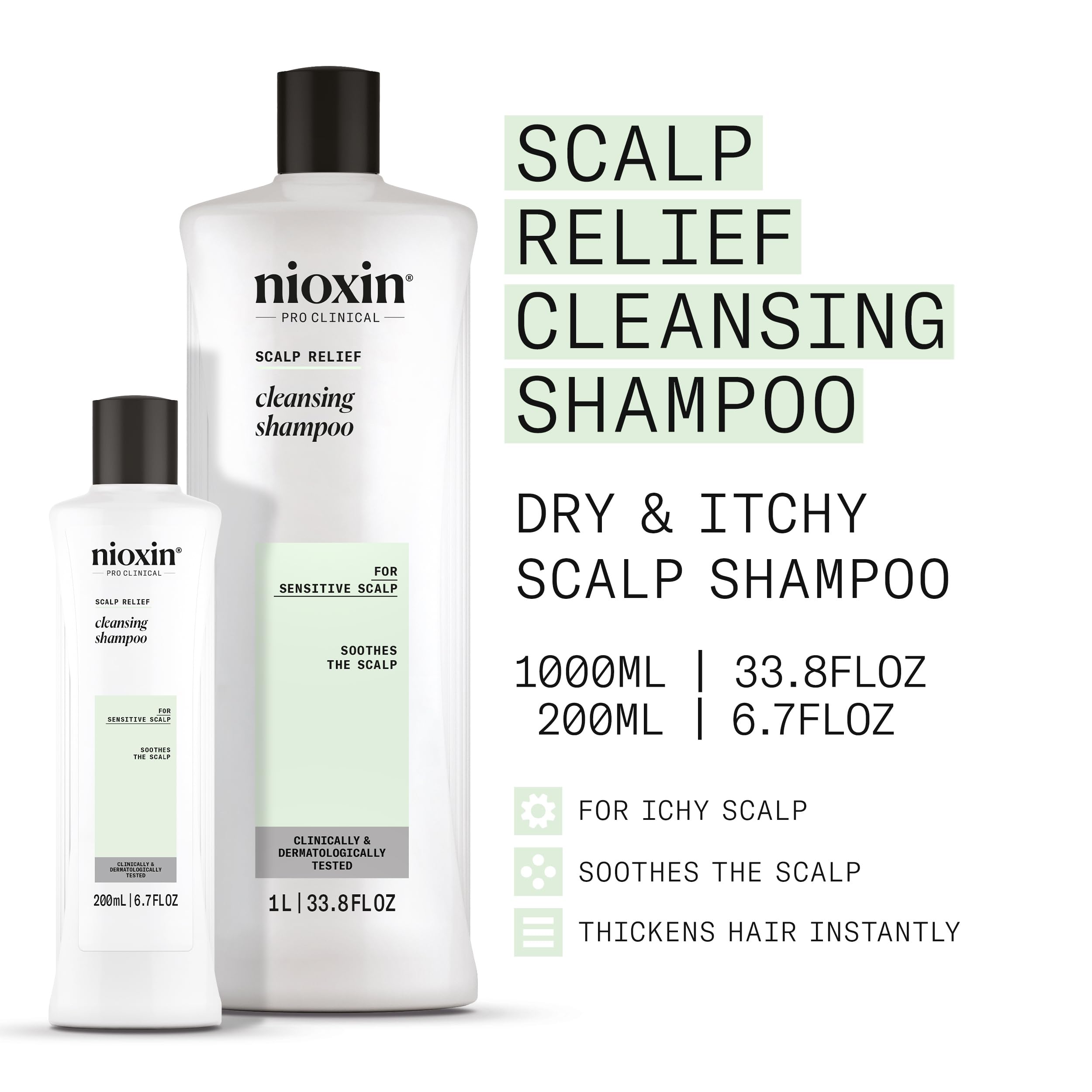 NIOXIN by Nioxin SCALP RELIEF CLEANSING SHAMPOO 6.76 OZ(D0102HPZU97.)
