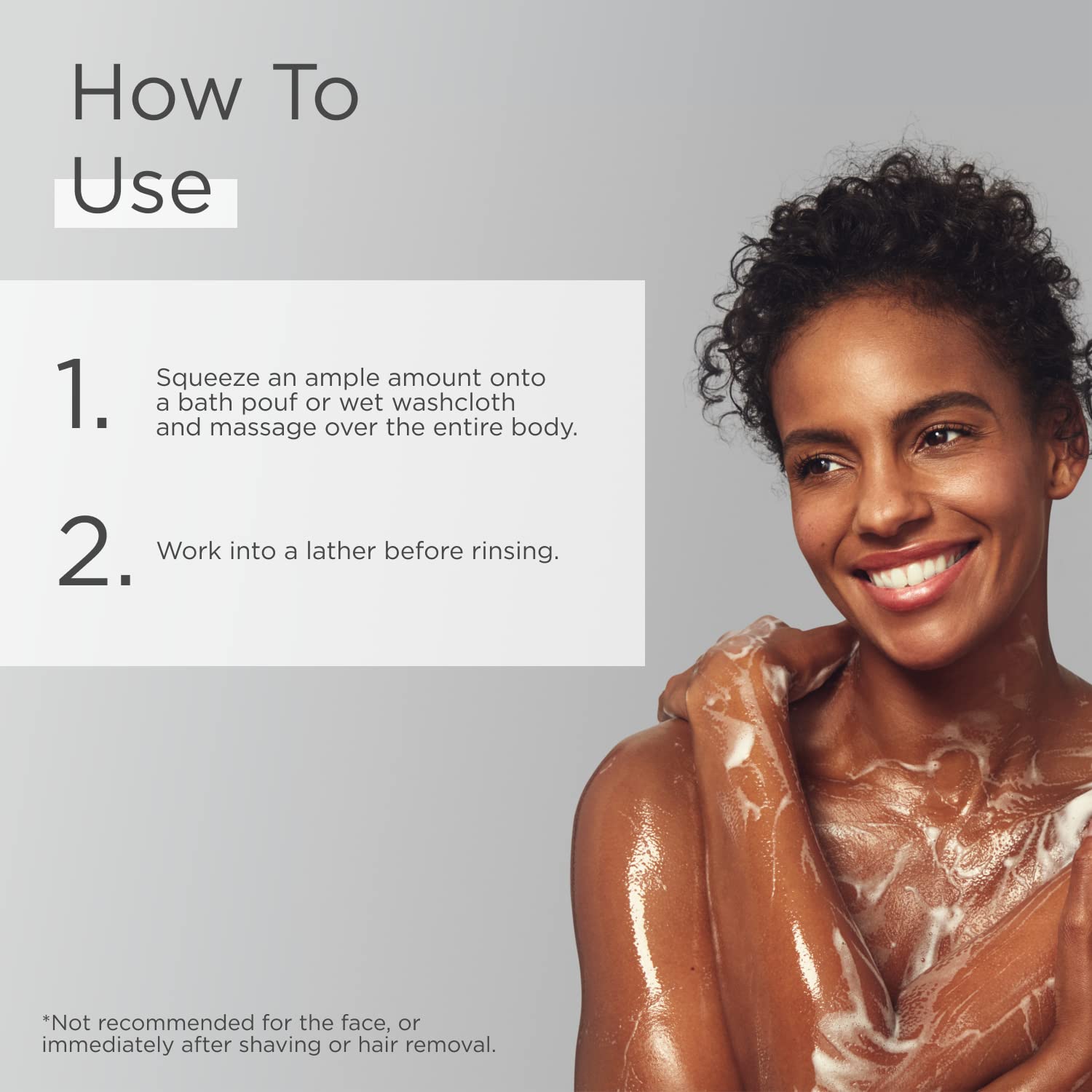 Glytone Exfoliating Body Wash with 8.8 Free Acid Value Glycolic Acid, Keratosis Pilaris, KP, Smooth Rough & Bumpy Skin, Chicken