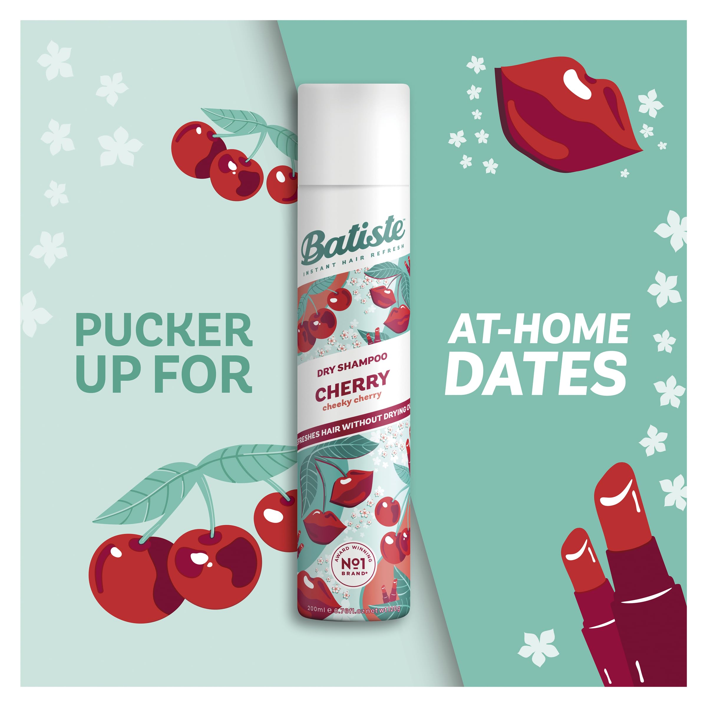 Batiste Dry Shampoo, Cherry Fragrance, 6.73 Fl. Oz.