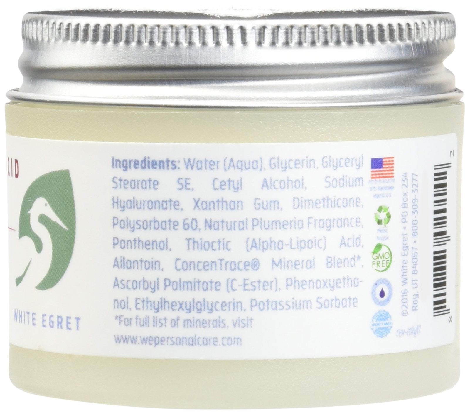 White Egret Hyaluronic Acid Day Serum, 2 Fluid Ounce
