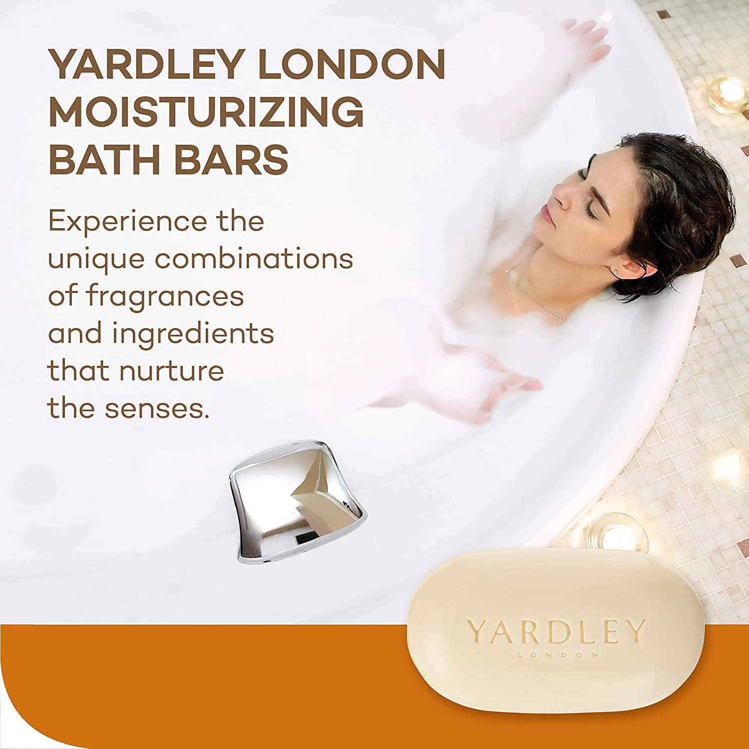 Yardley Shea Buttermilk Bath Bar 4Oz 3 Pack