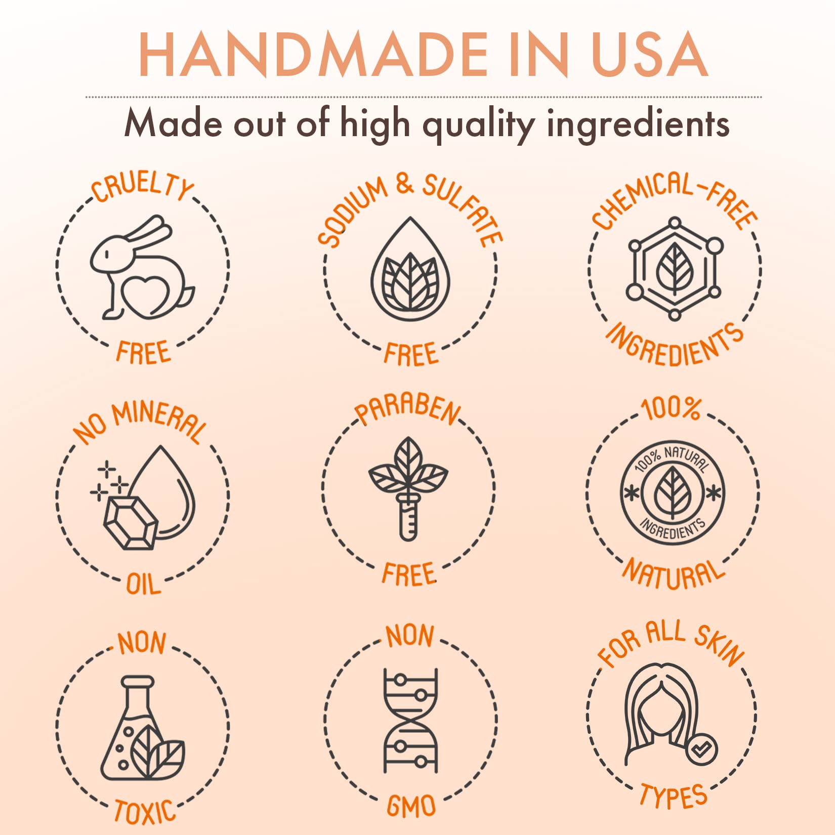 Natrulo Persimmon Body Wash - Natural Deodorant Soap for Odor Control, 8 oz