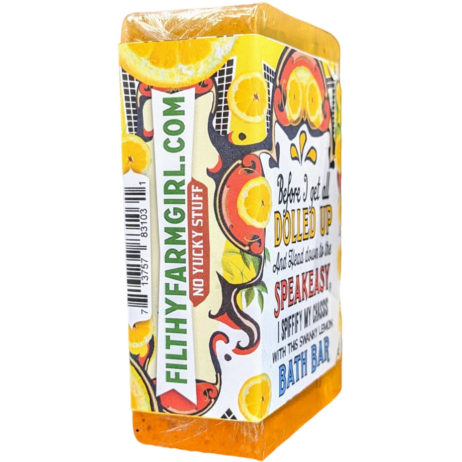 Filthy Bohemian Lucky Ducky Lemon Drop Soap Bar