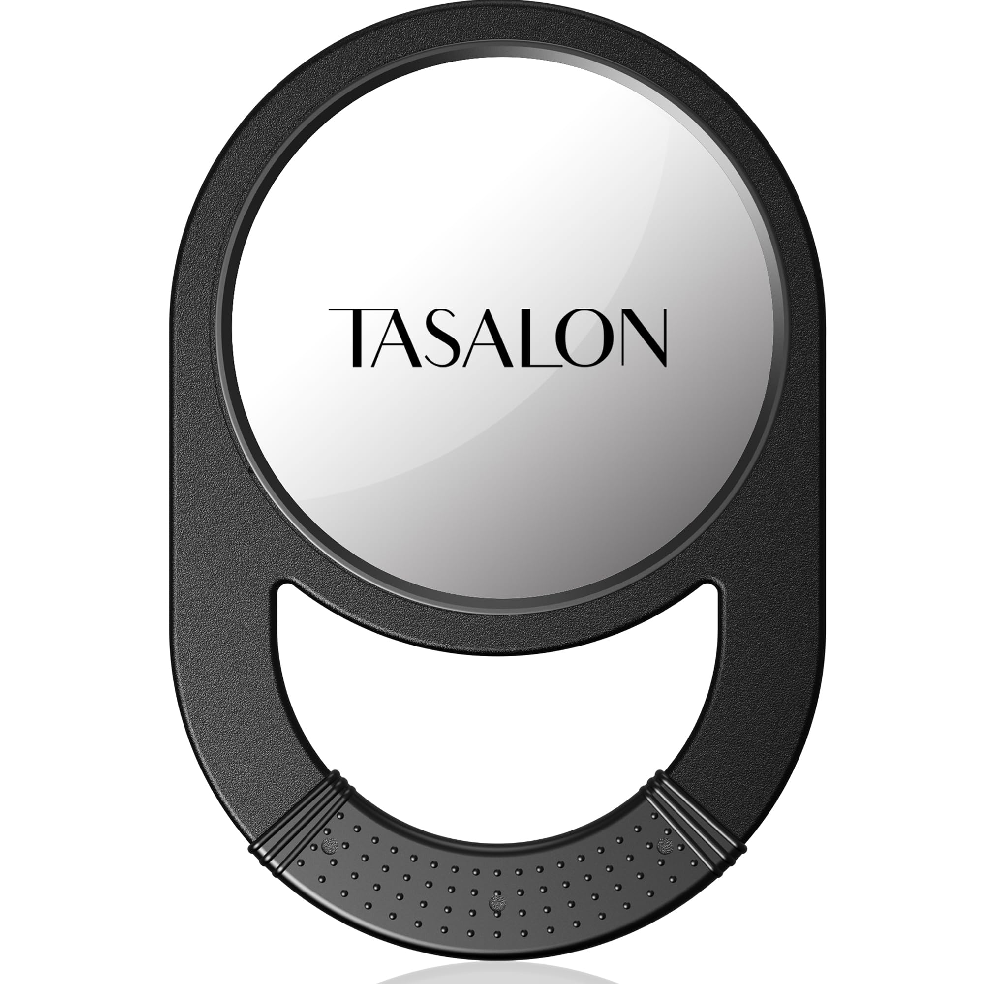 Tasalon Unbreakable Hand Mirror, Hand Mirrors With Handle, Salon Mirror, Barber Mirror For Hair, Anti-Slip Hand Held Mirror With