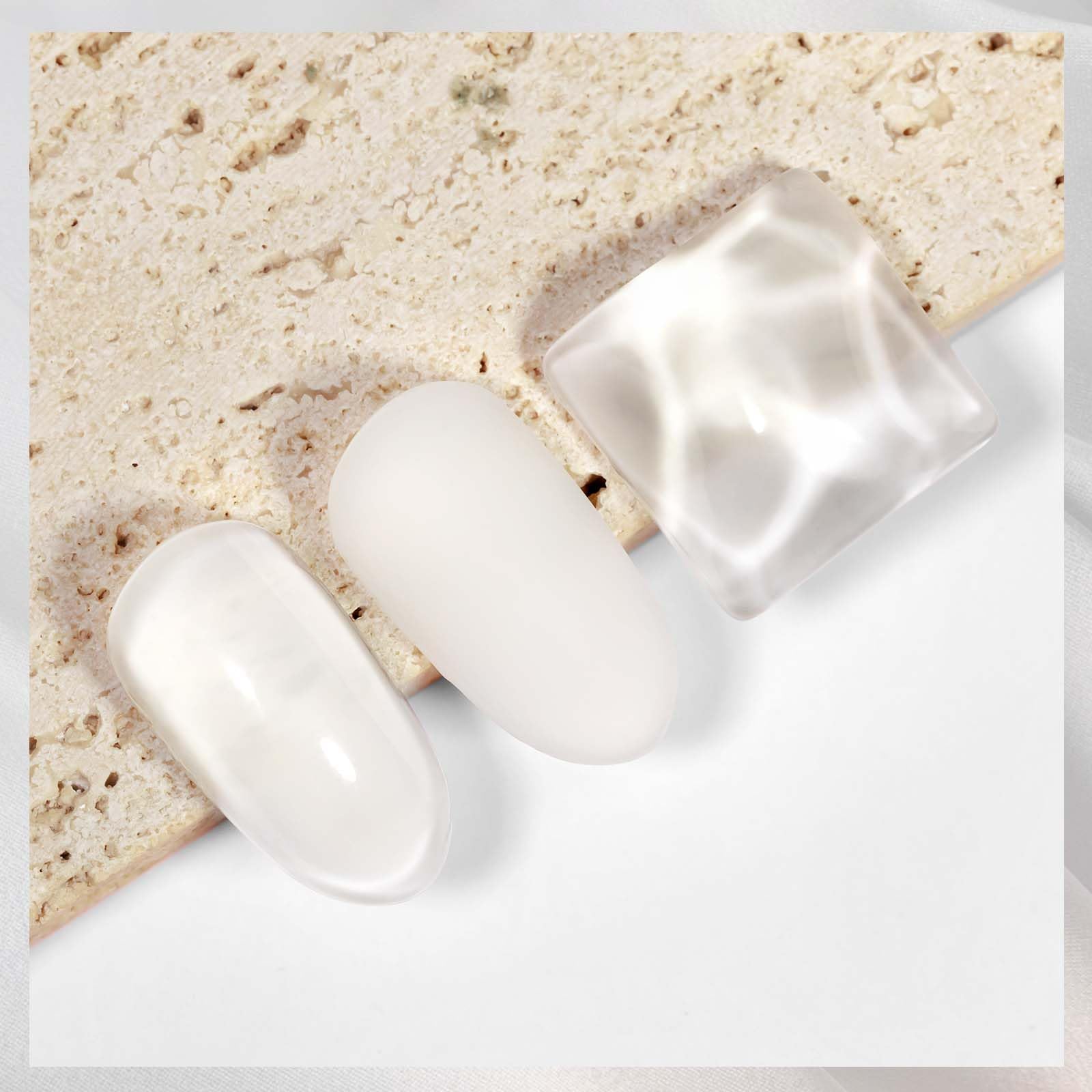 Mizhse Quick Dry Nail Polish, Milky White Nail Polish Air Dry Fast, 15Ml/0.5 Fl Oz Regular Water-Based Nail Lacquer Non Gel Full
