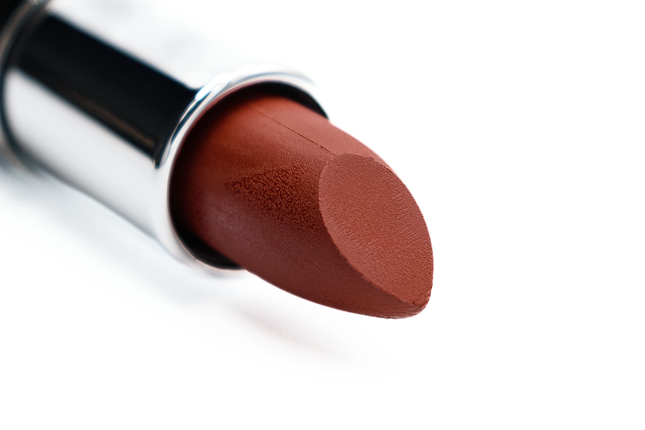 Pure Ziva Russet Brown Creamy Pearl Lipstick Color Moisturizing Paraben Free, No Animal Testing & Cruelty Free Lip Makeup Color