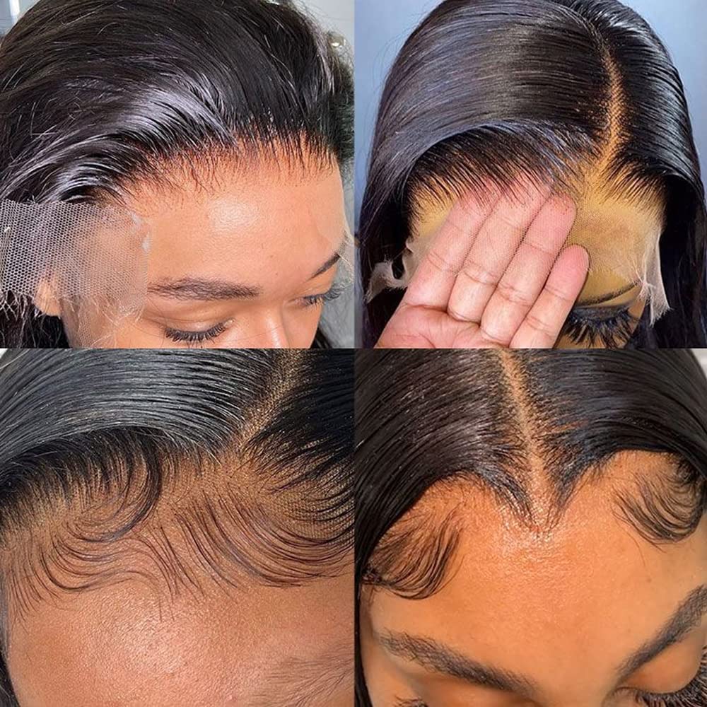 Ghotool 200% Density 13X6 Body Wave Lace Front Wigs Human Hair Wigs For Women Hd Lace Glueless Wigs Human Hair Pre Plucked With