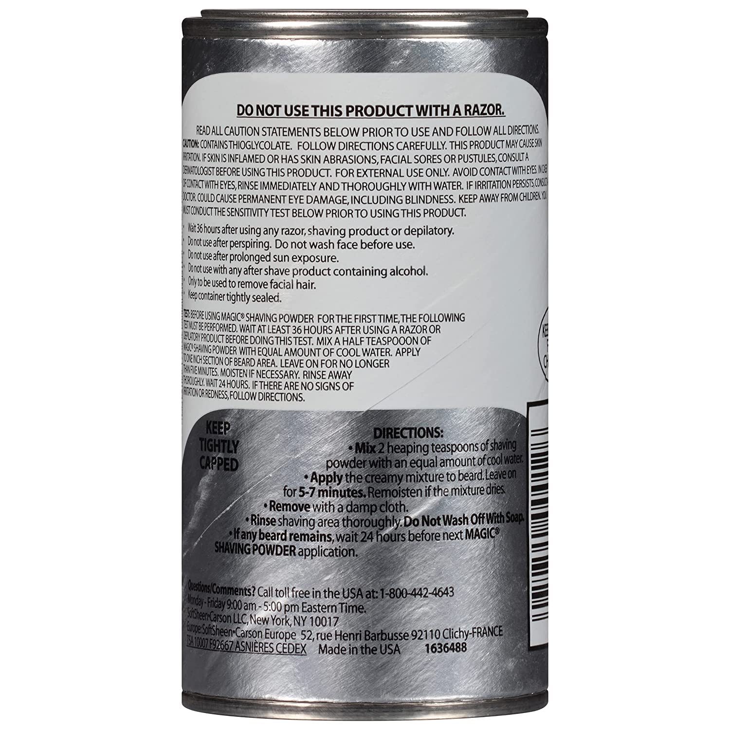 Magic Platinum Shaving Powder 4.5oz. Skin Conditioning (3 Pack)