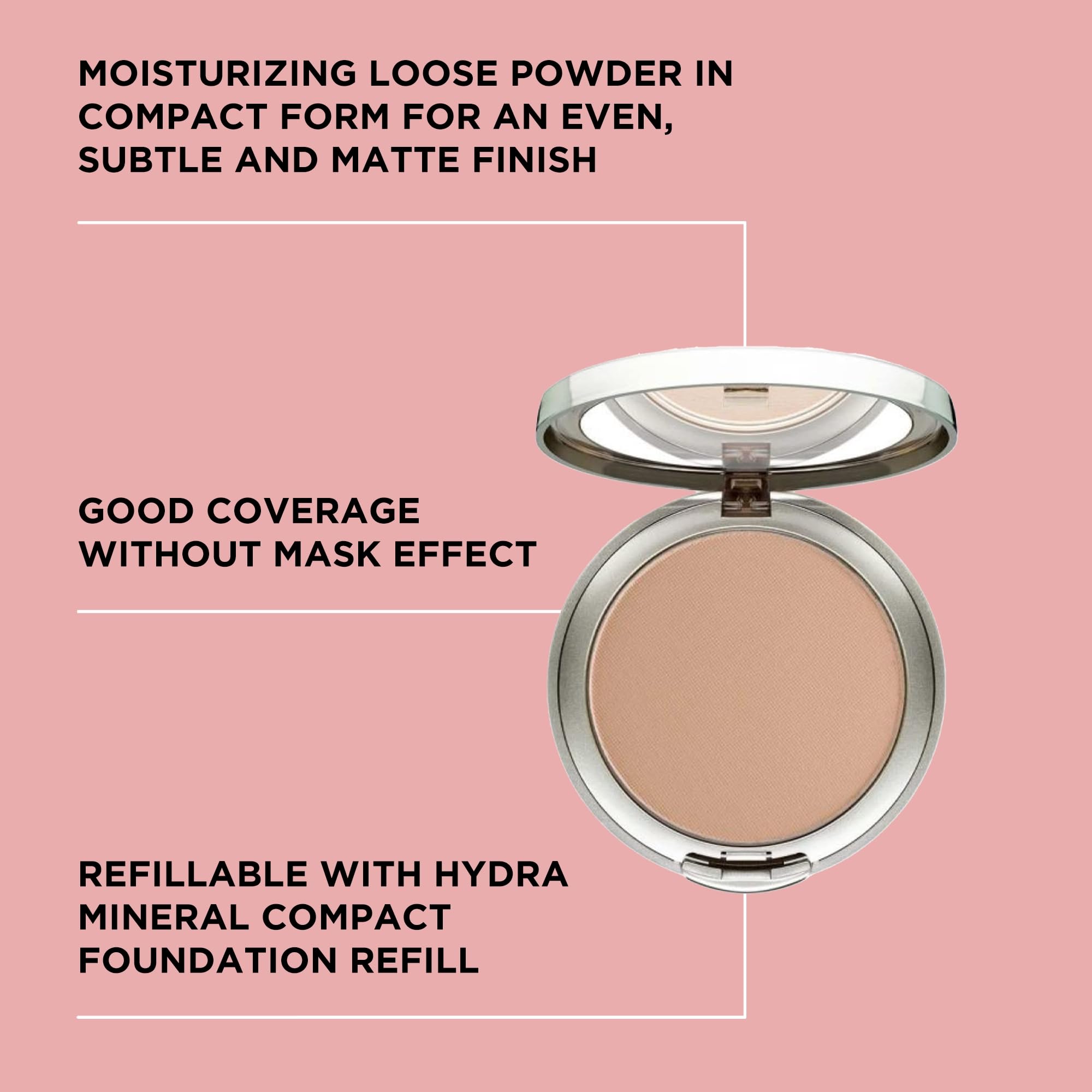 Artdeco Hydra Mineral Compact Foundation Refill - Fresh Beige N70 - Refillable System For Hydra Mineral Compact Foundation - Goo