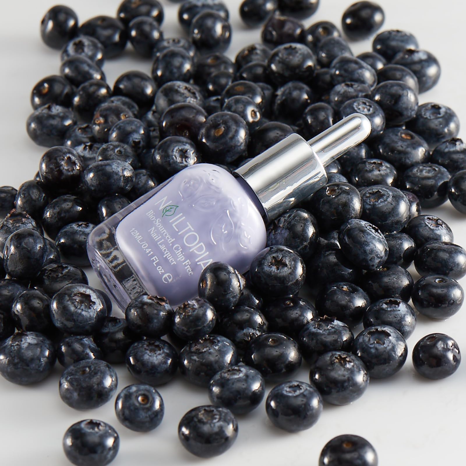 Nailtopia - Plant-Based Chip Free Nail Lacquer - Non Toxic, Bio-Sourced, Long-Lasting, Strengthening Polish - Passion Player (Pa