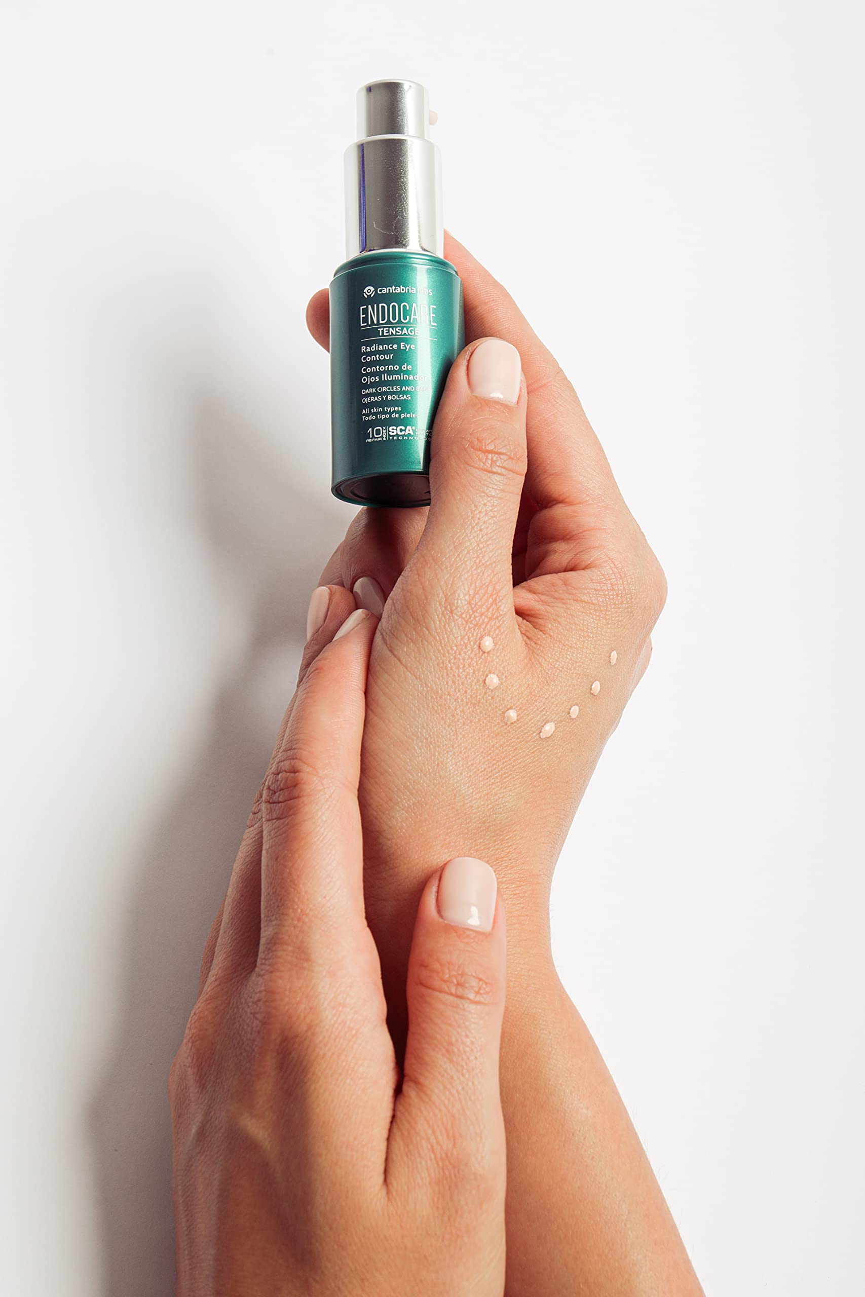 Endocare Tensage Eye Contour Radiance 15Ml - Peptide Anti-Aging Moisturizer For All Skin Types