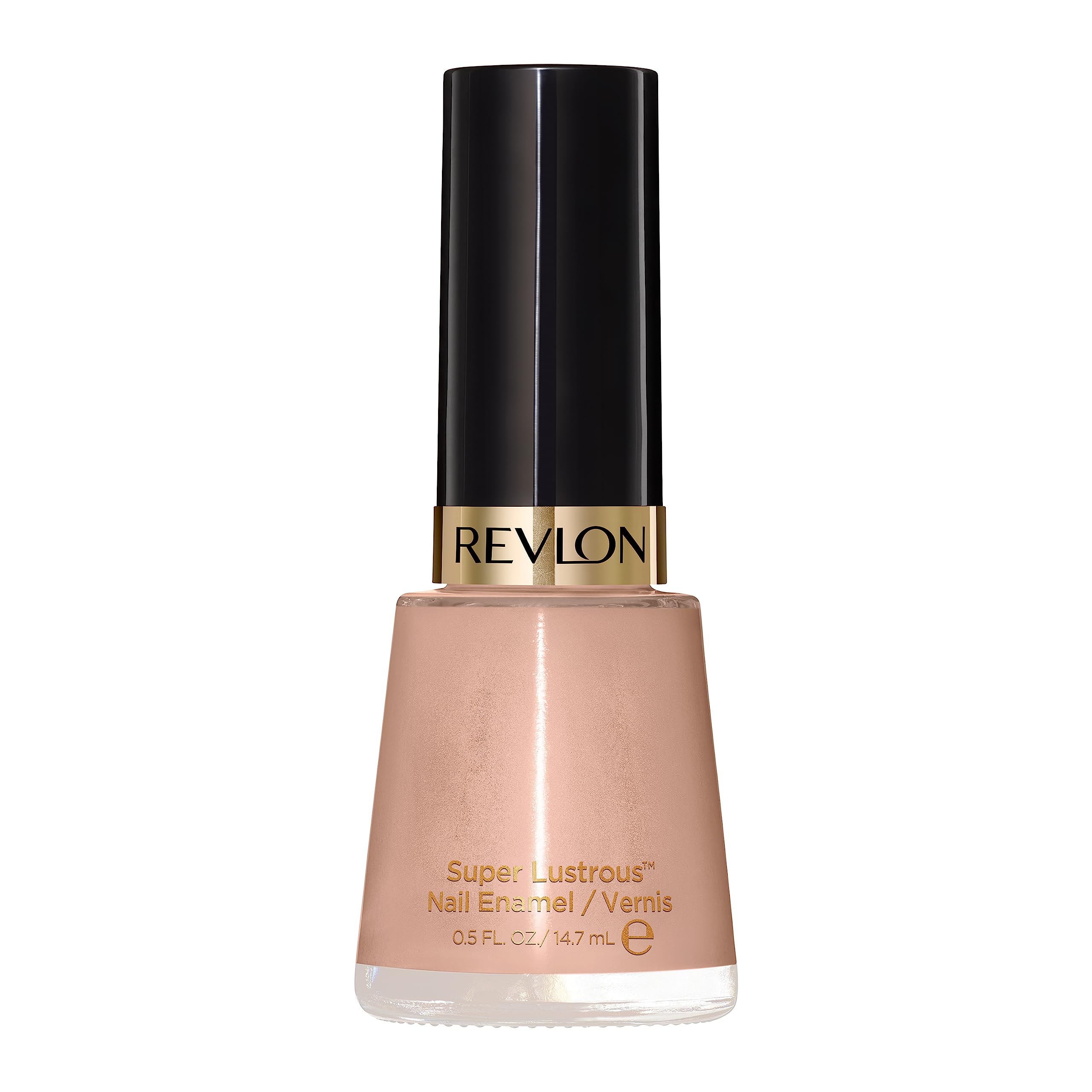 Revlon Super Lustrous Nail Polish, Chip-Resistant & Longwear Formula, High Shine Finish, 705 Gray Suede, 0.5 Fl Oz
