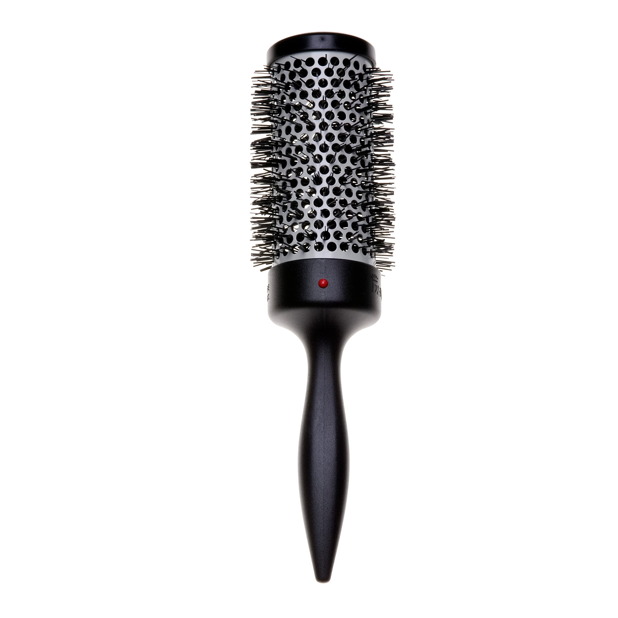 Denman (D76) Thermoceramic Vented Barrel Round Hair Brush with Nylon Bristles for Fast Drying, Volume and Creating Movement in t