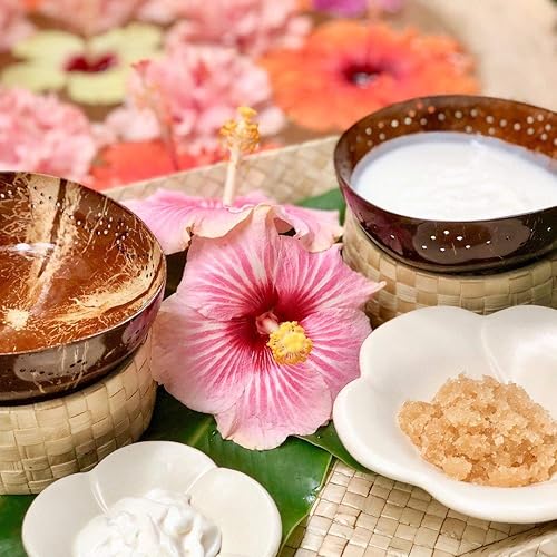 Pure Fiji Spa Gifts For Women And Man - Body Gift Box Include: Sugar Scrub , Bath And Body Oil, Body Butter And Body Lotion, Sce
