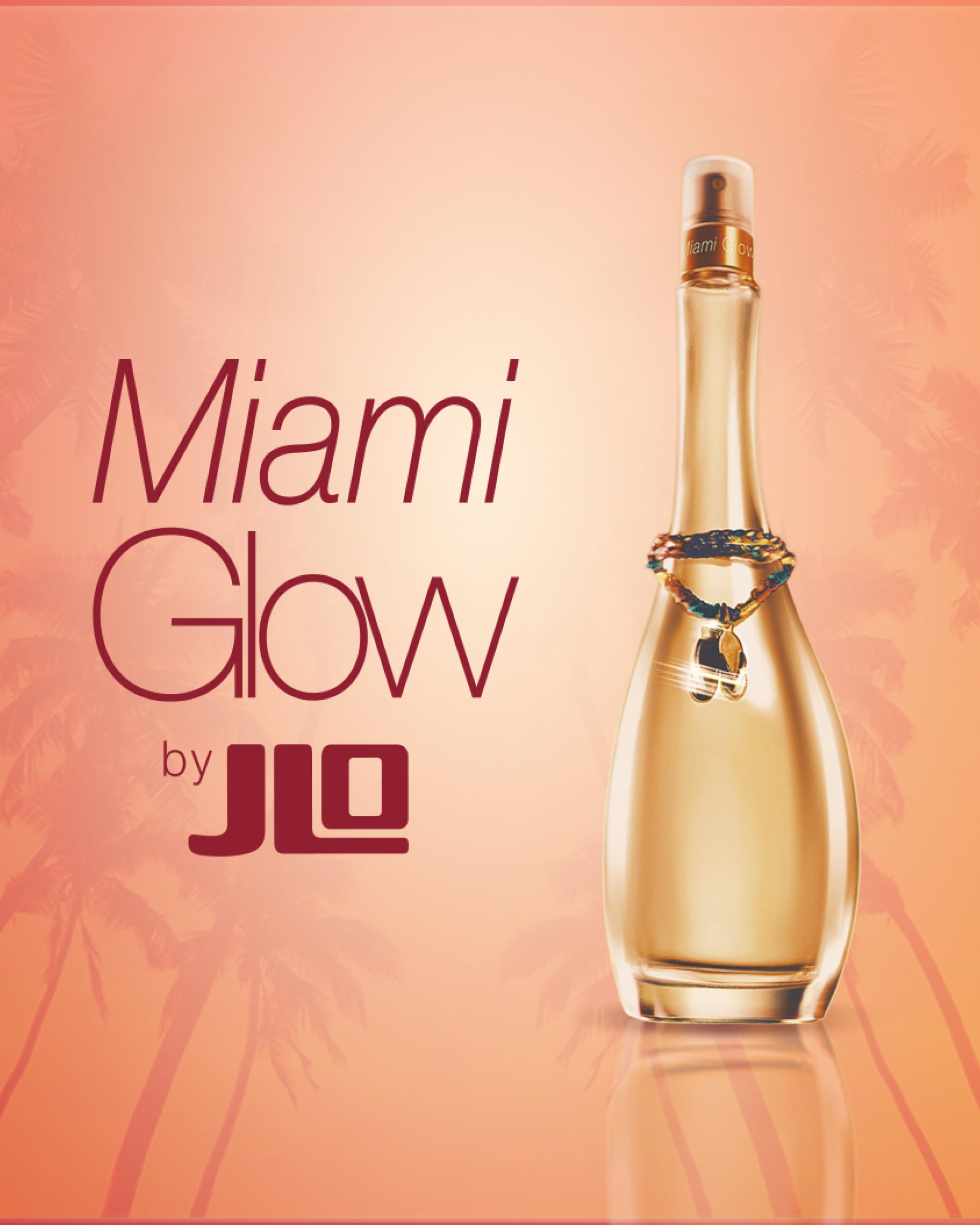 Miami Glow By Jennifer Lopez For Women. Eau De Toilette Spray 3.4 Ounces