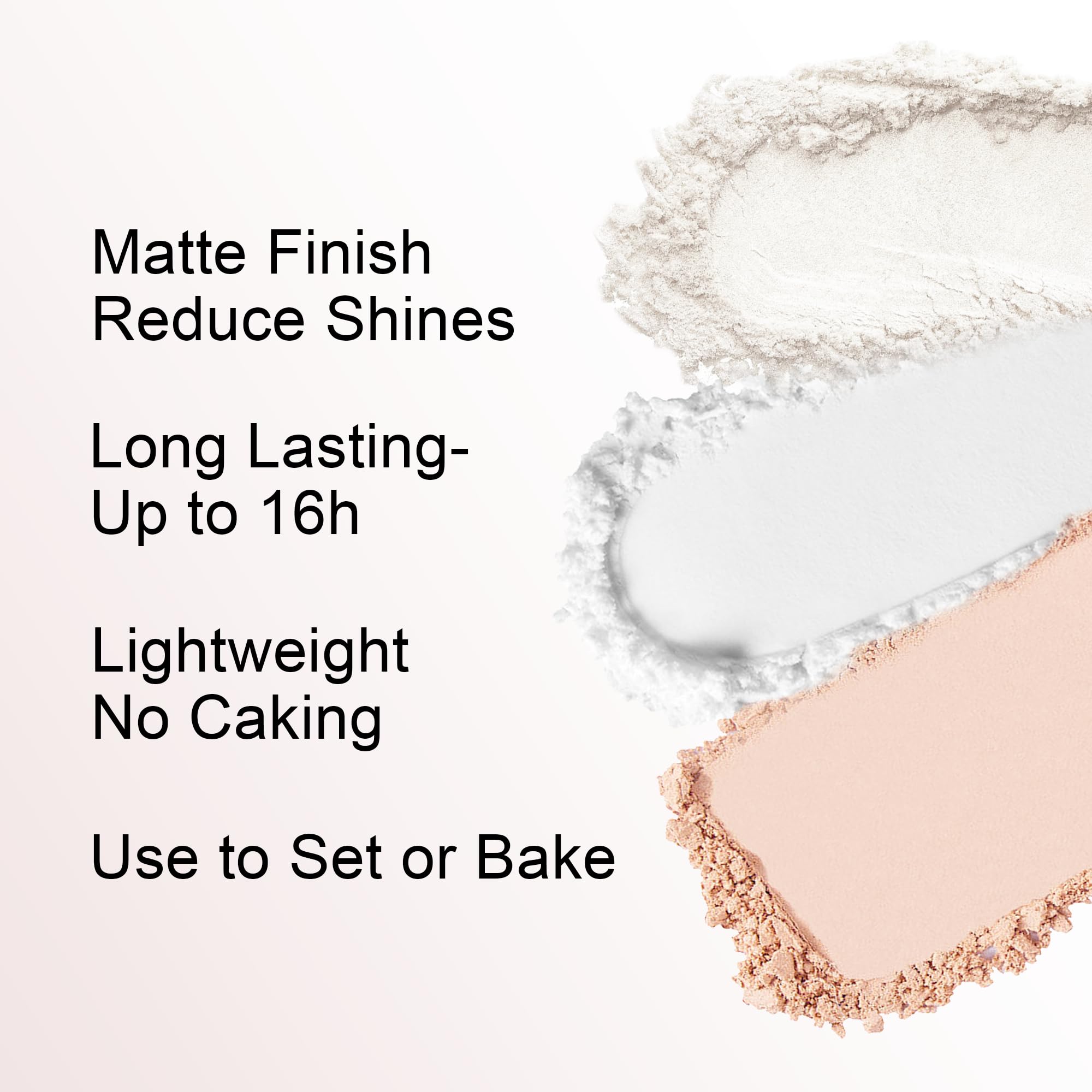 Fv Translucent Powder Setting Powder, Oil-Control & Long Lasting Loose Face Powder, Matte Finish, Lightweight & Blurring Pores S