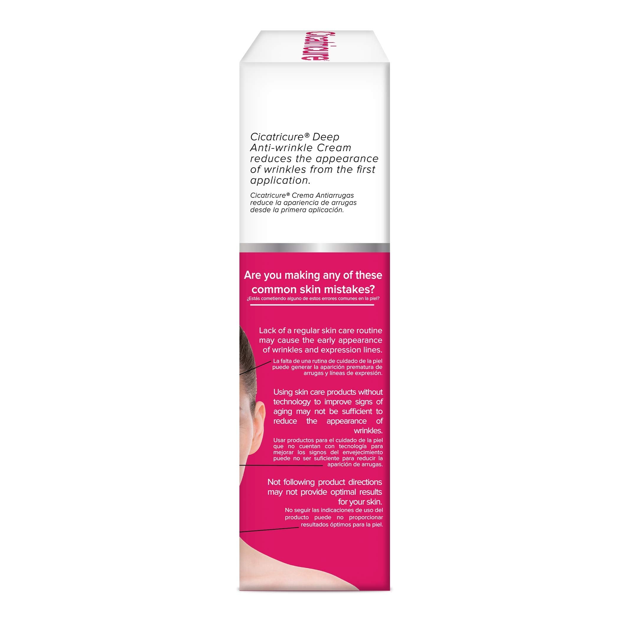 Cicatricure Anti-Wrinkle Face And Neck Cream, Anti-Aging Moisturizer, Reduces Deep Lines, Improved Skin Appearance, For Daily Us