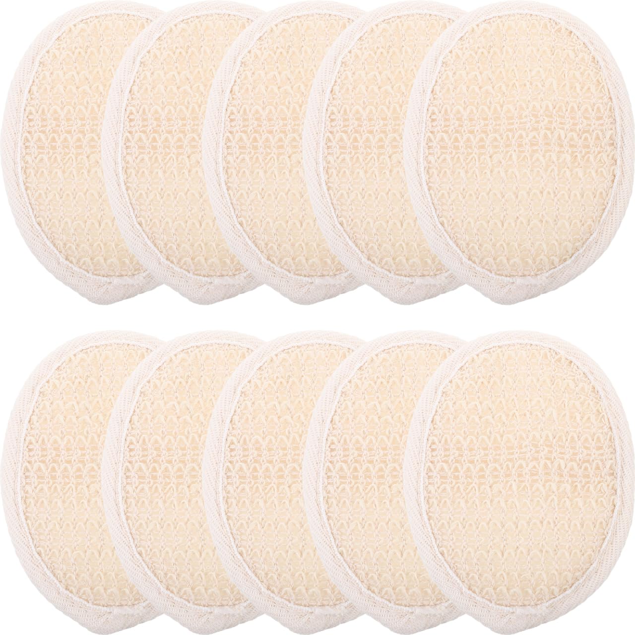 Didiseaon Disposable Loofah Exfoliating Shower Towels Soft Natural Bath Brushes for Gentle Skin Scrub Home Dorm Bathroom Use 5.1