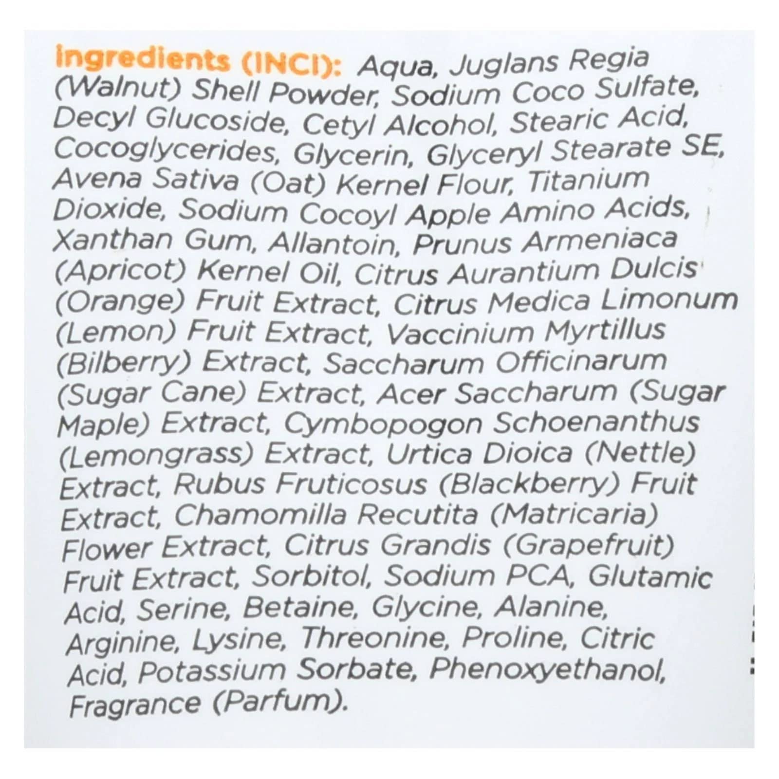 Earth Science Apricot Facial Scrub CRM 4 Oz