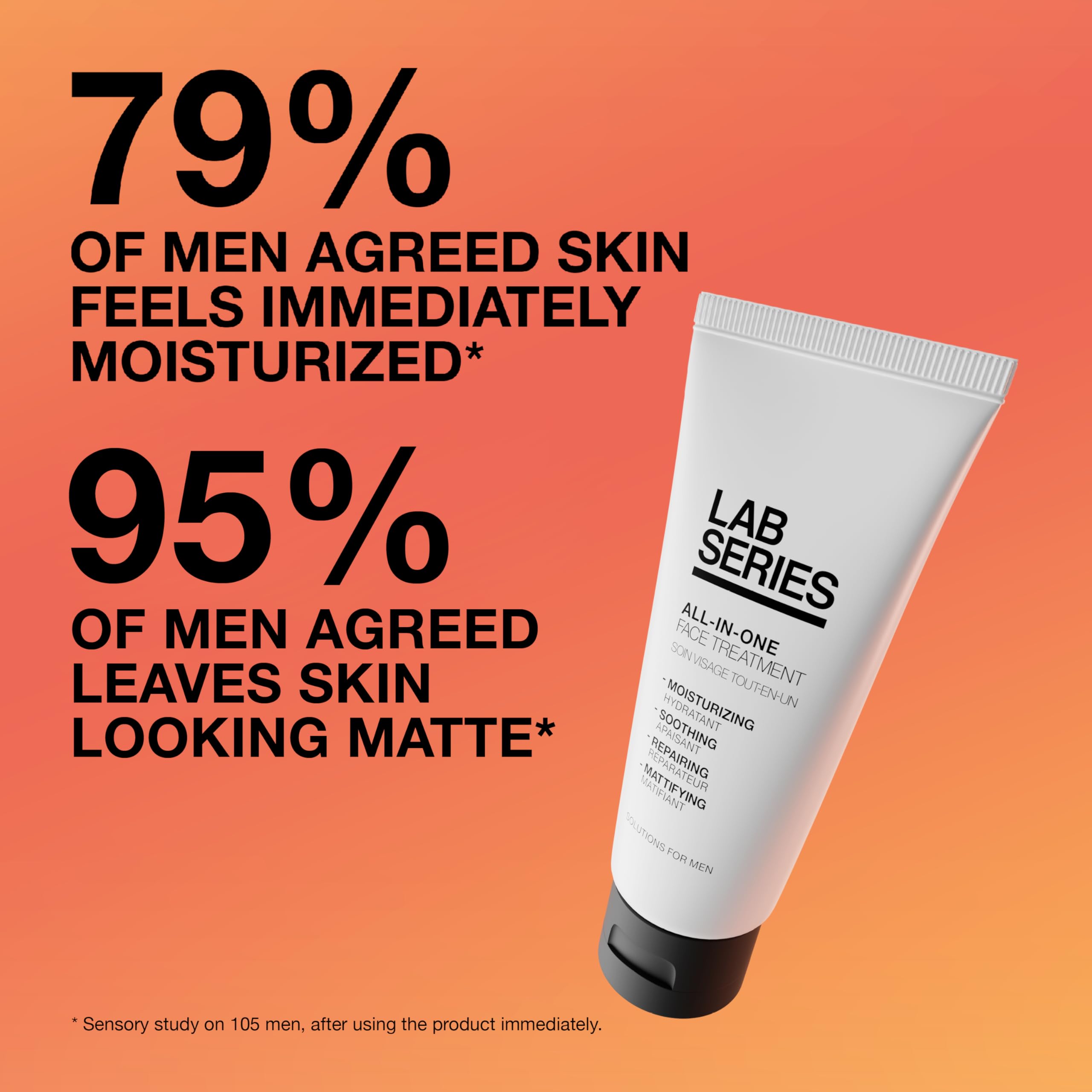 Lab Series All-In-One Face Treatment - Men's Face Moisturizer - Facial Lotion for Men, 3.38 fl oz