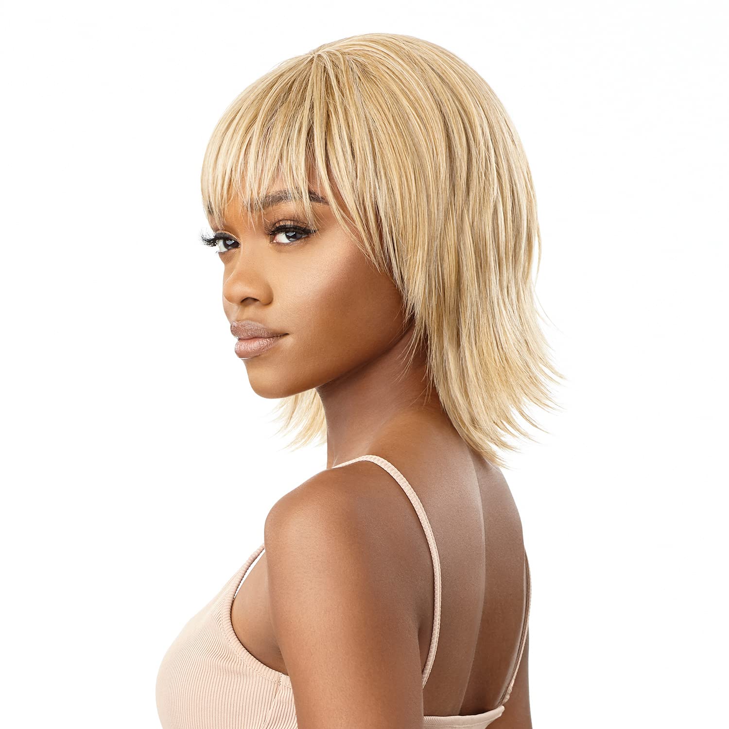 Outre Wigpop Full Wig Heat Resistant Fiber High Tex ANNETTE (DRCHOSWI)