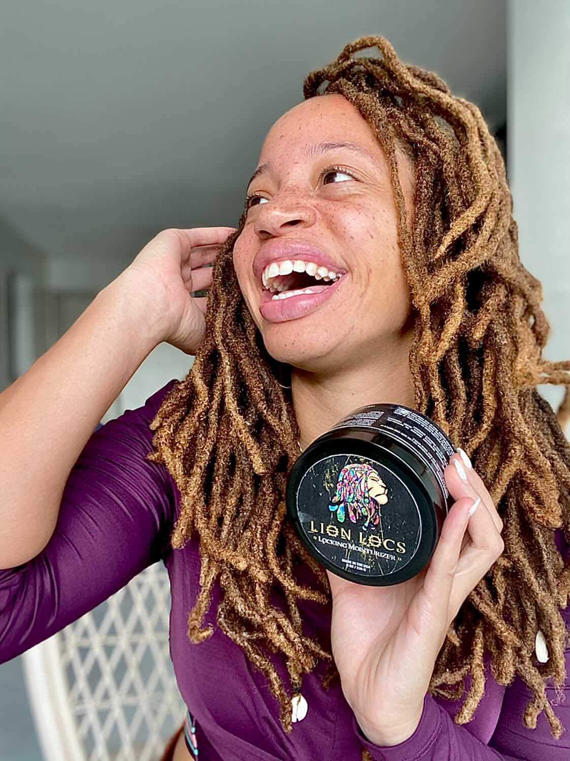 Lion Locs Firm Hold Hair Locking Dreadlock Gel Cream for Dreads, Braids, Braidlocks, Locks, Interlocks, Sisterlocks, Brotherlock
