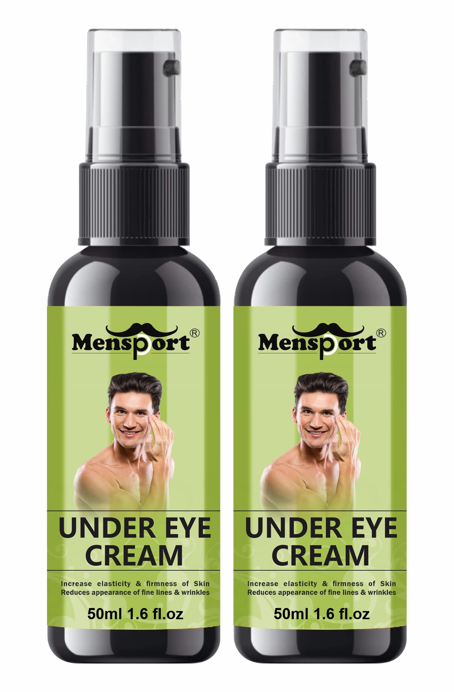 Mensport Under Eye Cream, Remove Dark Circles & Wrinkles, Vegan, Mineral Oil Free And Paraben Free Pack Of 250 Ml