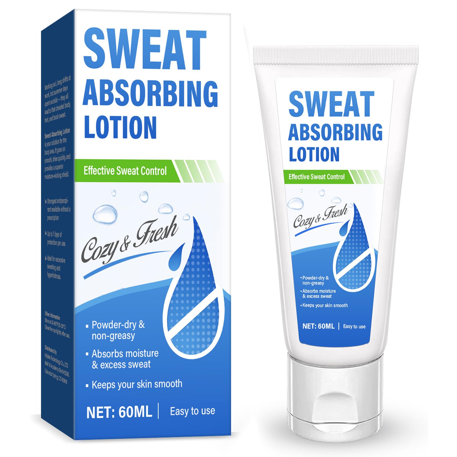 Face Antiperspirant, Facial Sweat Blocker for Shine Control, Matte Finish Lotion for Men and Women, NonGreasy Primer for Makeup