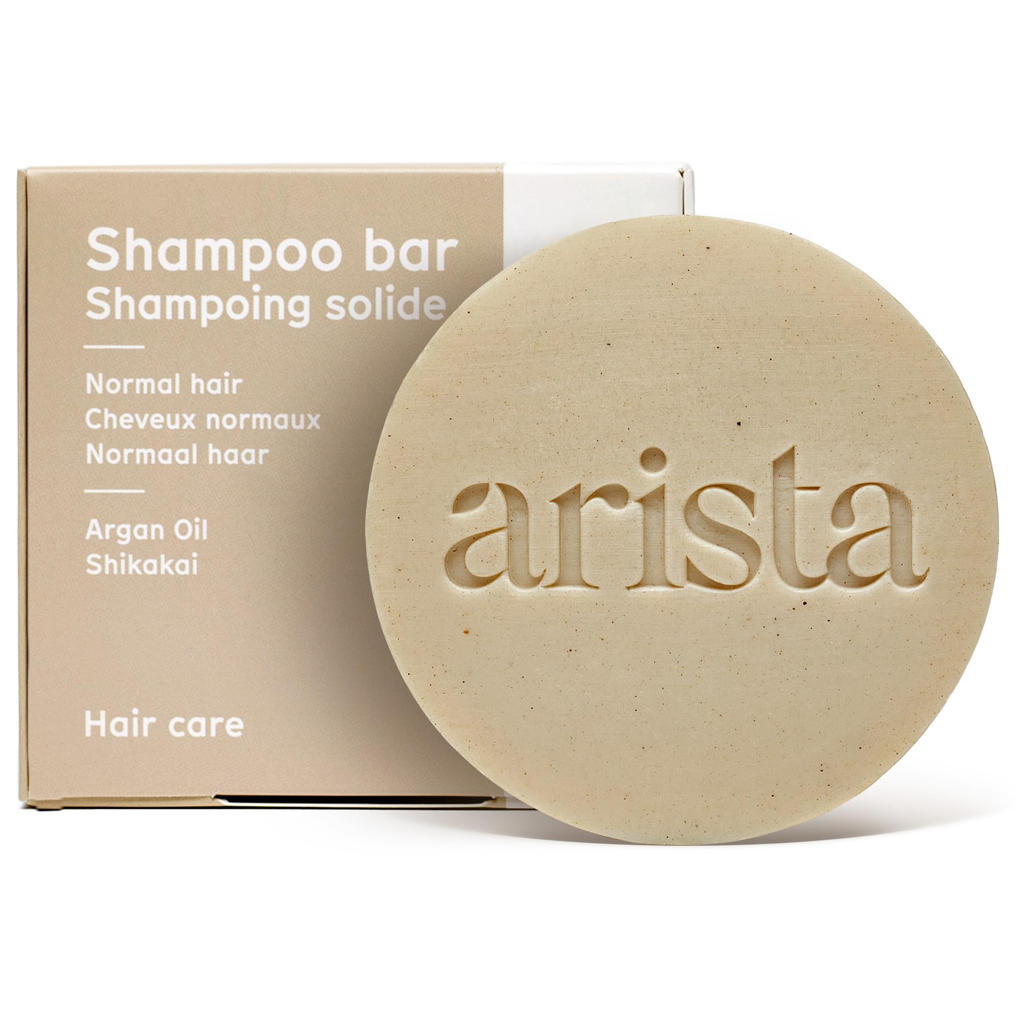 Arista Normal Hair Shampoo Bar | Sulfate Free Shampoo | Shikakai Fruit Powder & Argan Oil Shampoo | Shampoo Bar Eco Friendly | S