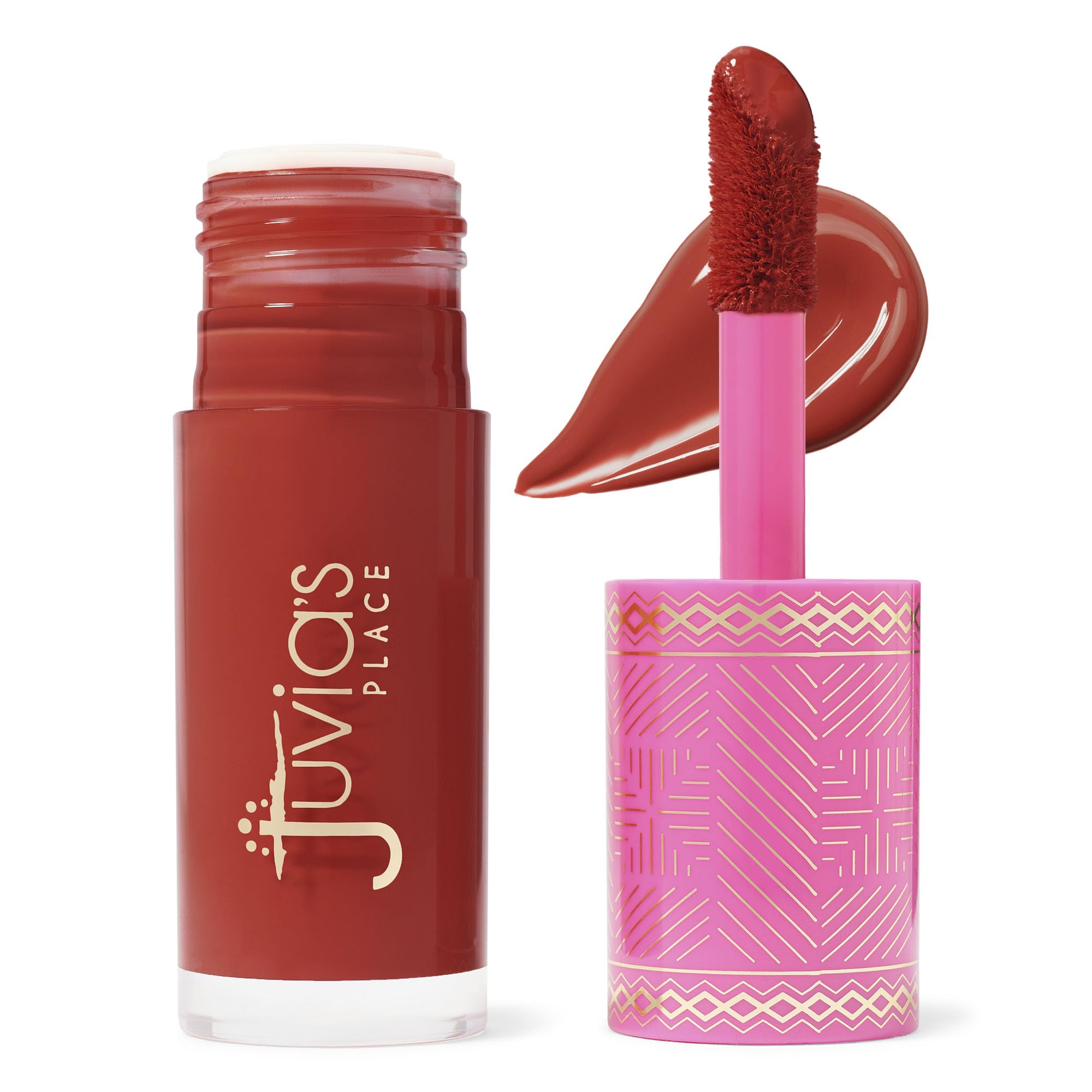 Juvia's Place Blushed Liquid Blush LilyLove - Dewy Tint Cheeks Makeup Glow Pigment Effortless Beauty Long Lasting Cosmetics Soft