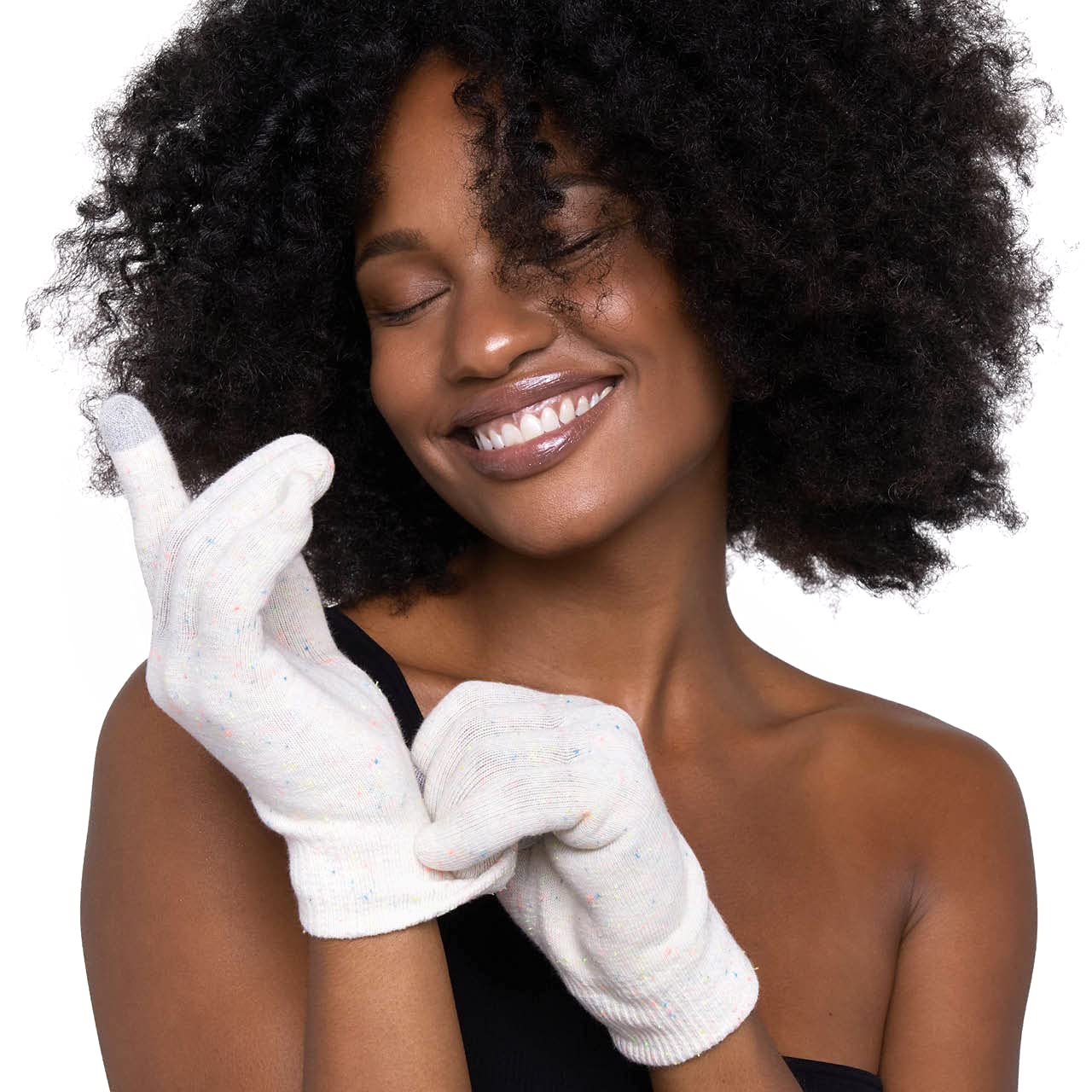 Kitsch Cotton Moisturizing Gloves For Dry Hands - Reusable Overnight Hand Moisturizing Gloves  Touchscreen Lotion Gloves & Eczem