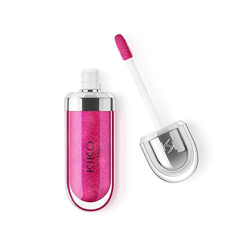 Kiko 3D Hydra Lipgloss - Softening Gloss in Magenta, 1 Count, Model KM0020201802344