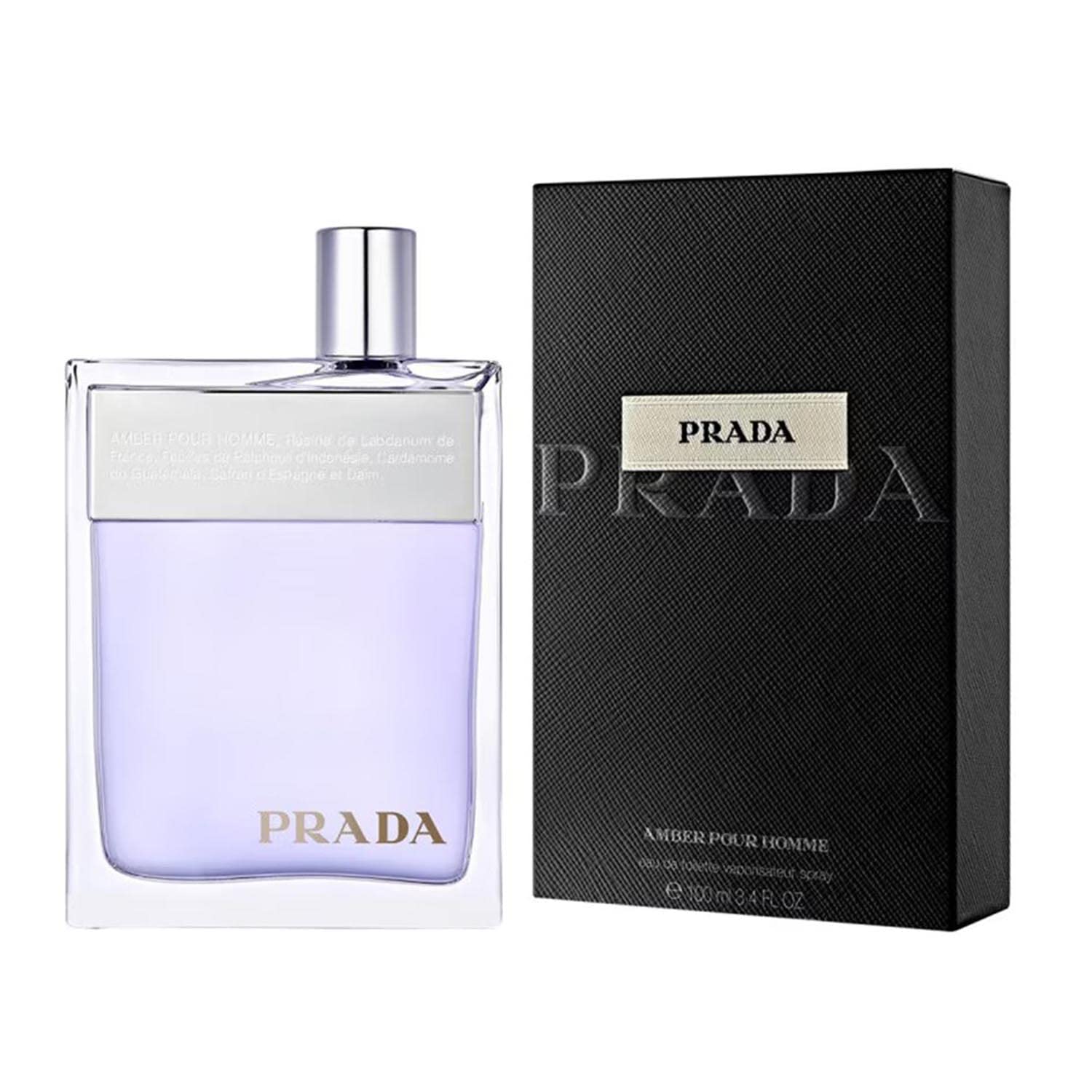 Prada Amber Men 3.4 Oz Edt Spray
