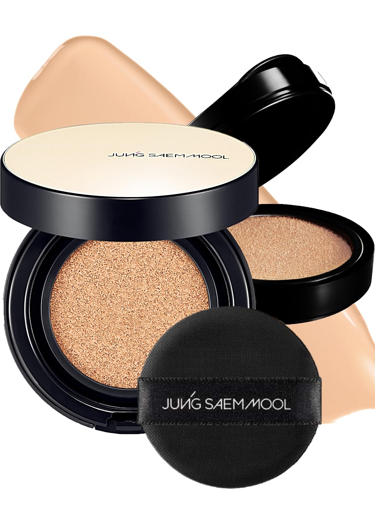 [JUNGSAEMMOOL OFFICIAL] Essential Skin Nuder Long Wear Cushion (Refill included) (Light)