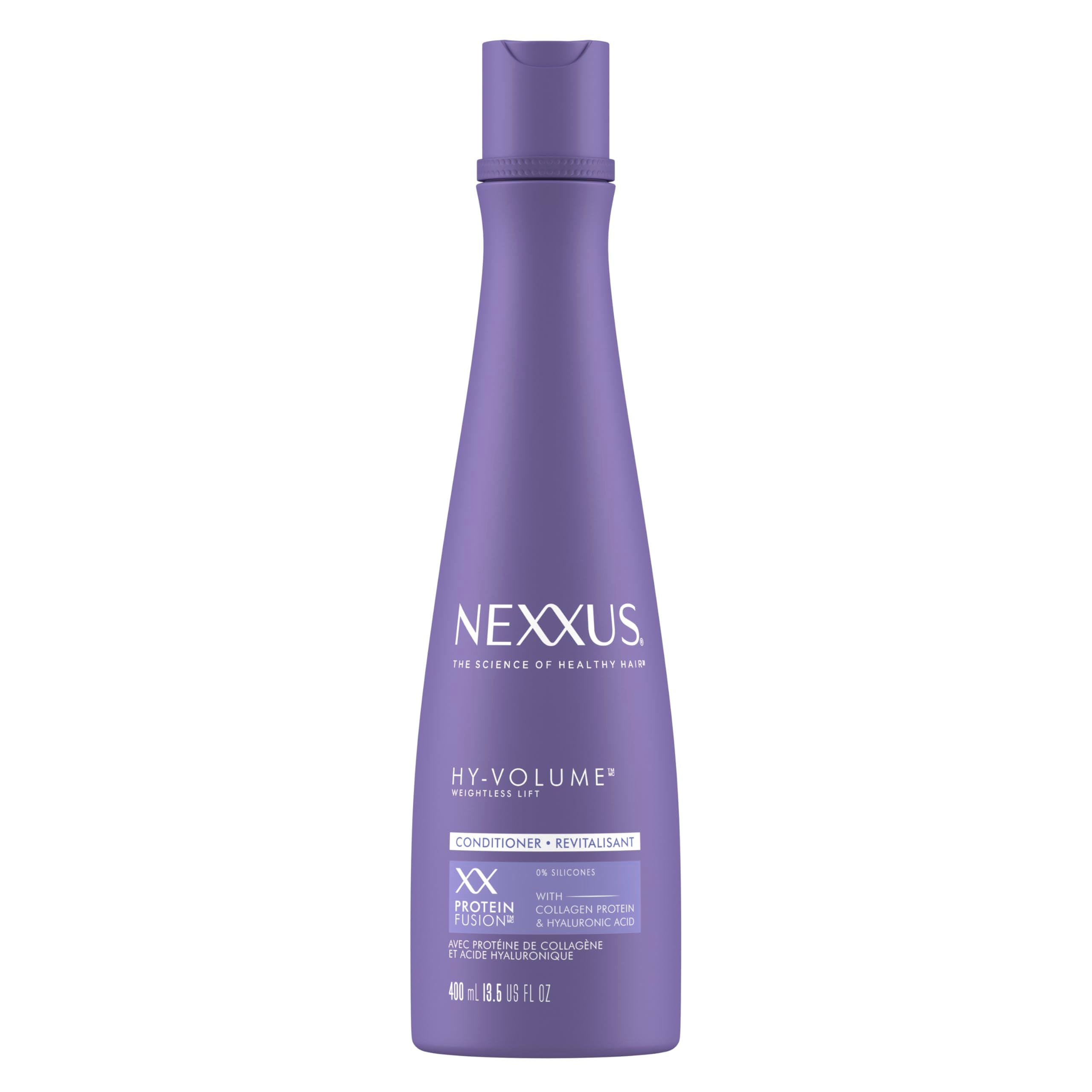 Nexxus HY-VOLUME Weightless Lift Conditioner PROTEIN FUSION with Collagen Protein & Hyaluronic Acid For Flat & Limp Hair for 48 