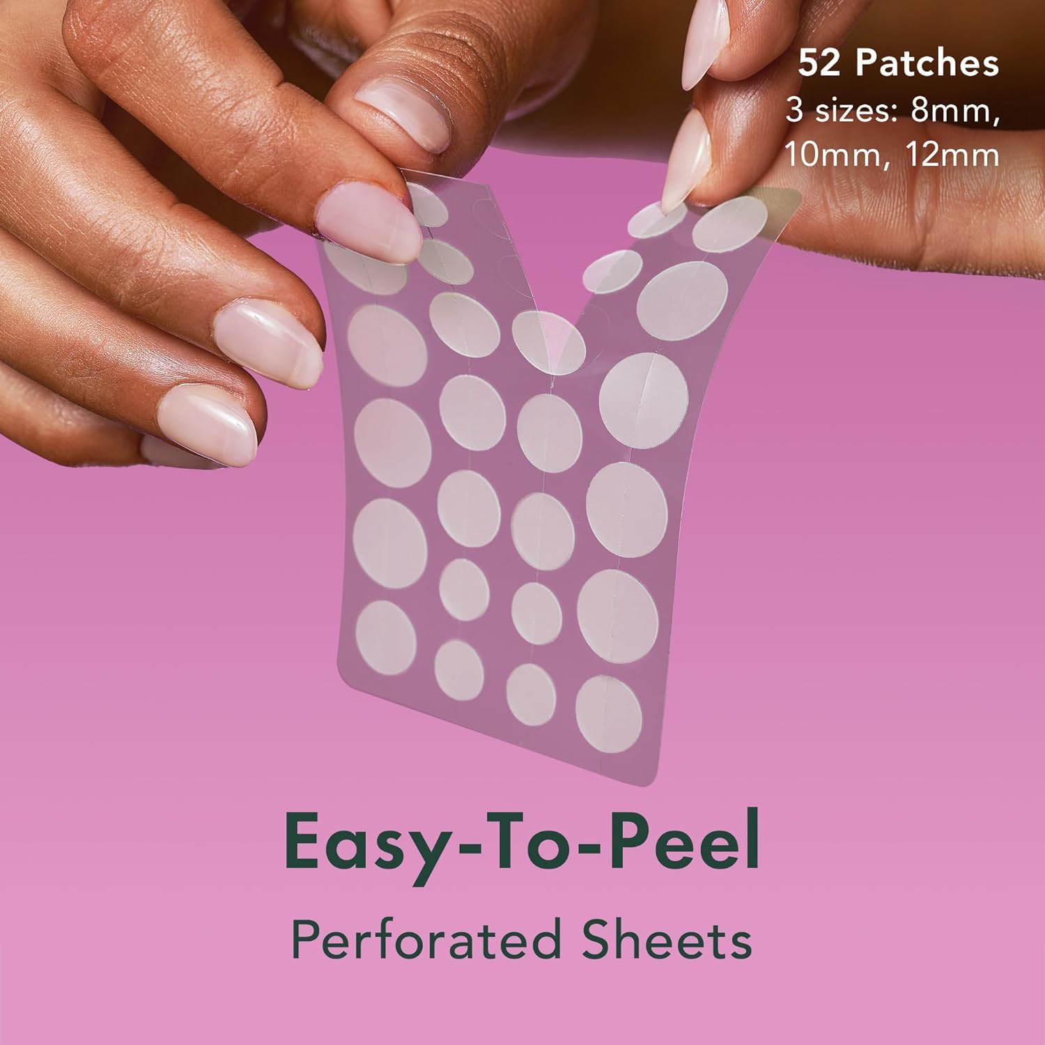Rael Pimple Patches, Miracle Overnight Spot Cover - Hydrocolloid Acne Patch For Face, Zit & Blemish, Thicker & Extra Adhesion, A