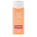 Neutrogena Body Clear Oil Free Acne Body Scrub with Salicylic Acid Acne Treatment Medicine, Exfoliating Salicylic Acid Body Wash