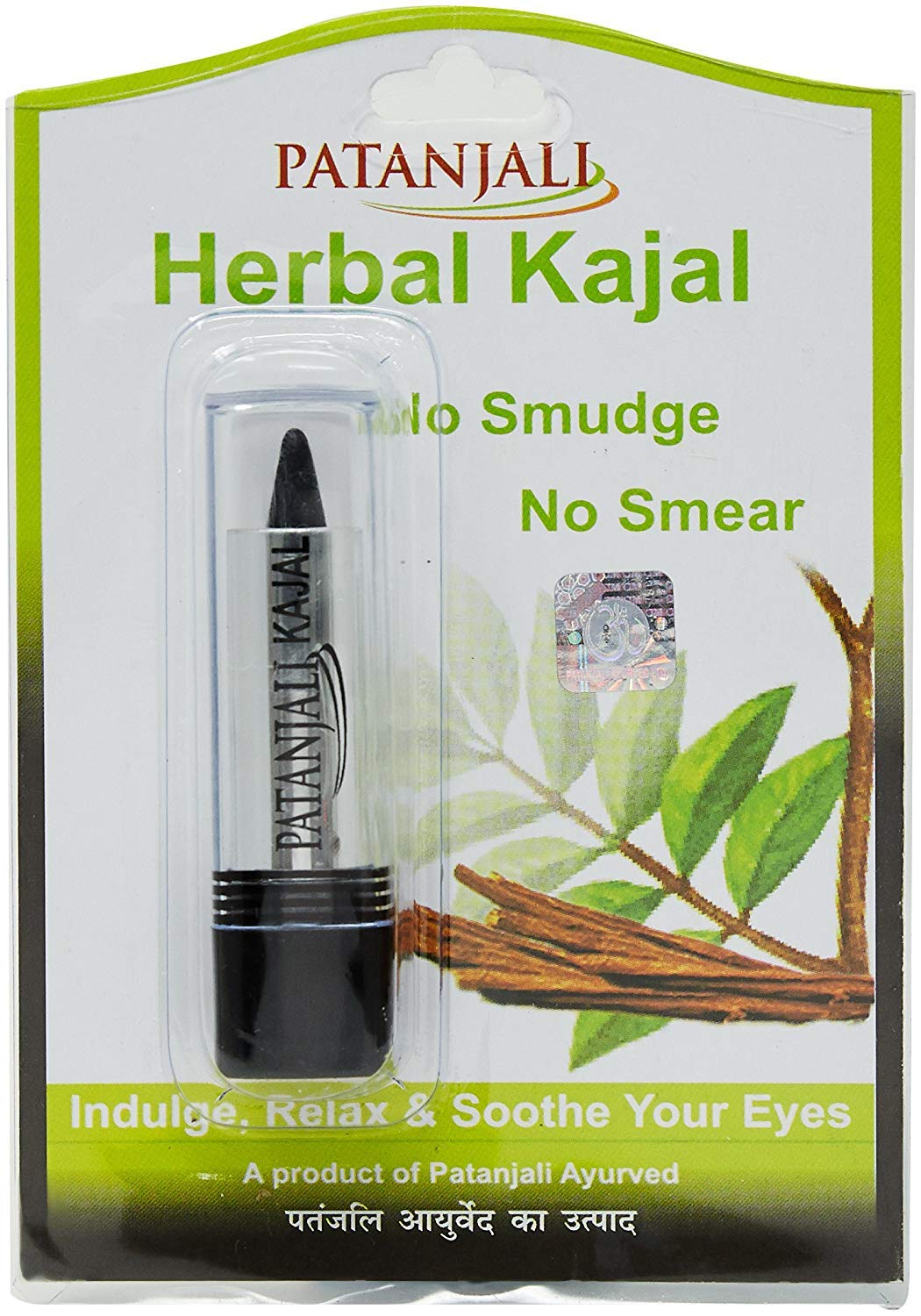Patanjali Herbal Matte Kajal Stick (3 Grams) (Black)