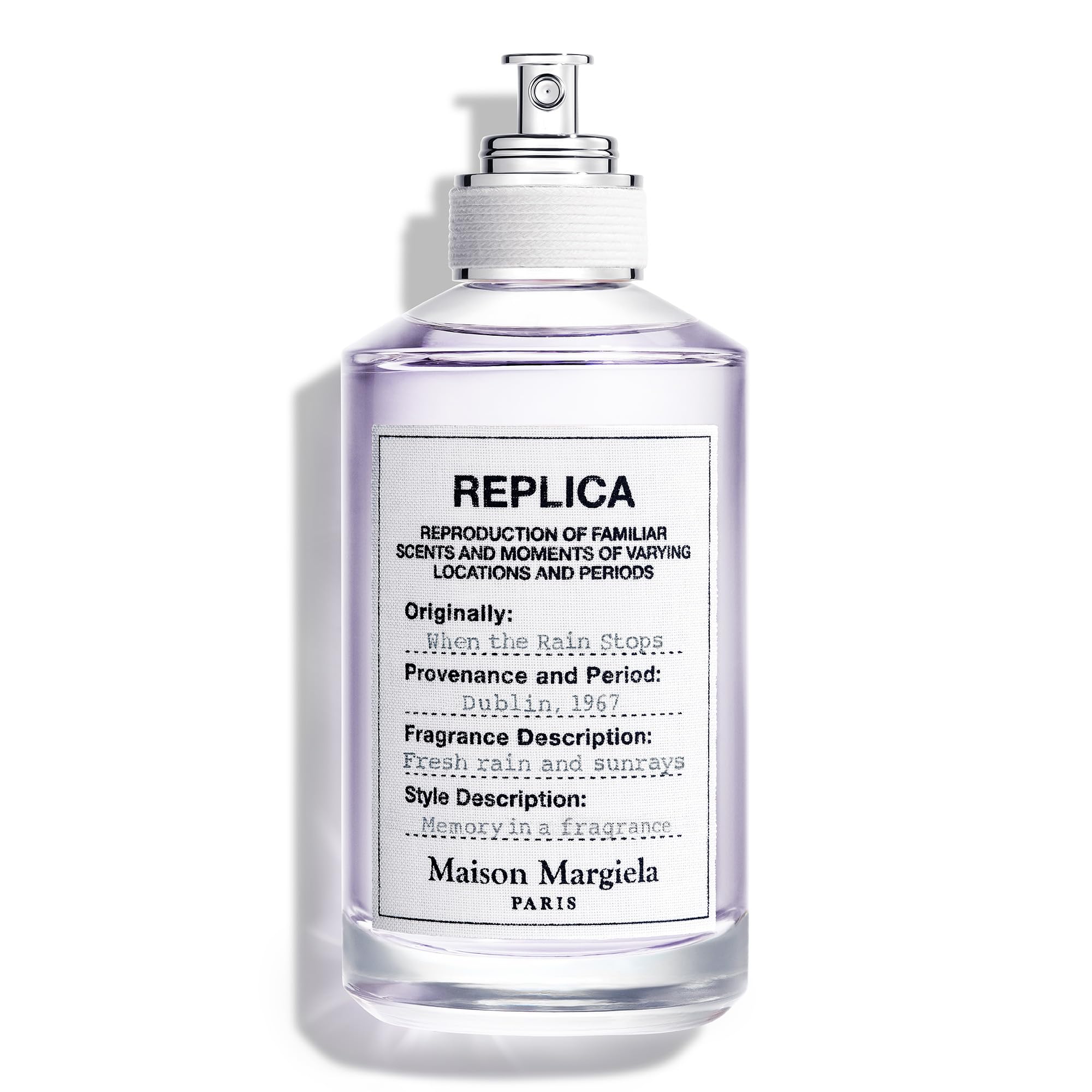 Maison Margiela - Replica - When the Rain Stops Eau de Toilette - Fresh Fragrance - With Acquatic Accord, Isparta Rose Petal & P