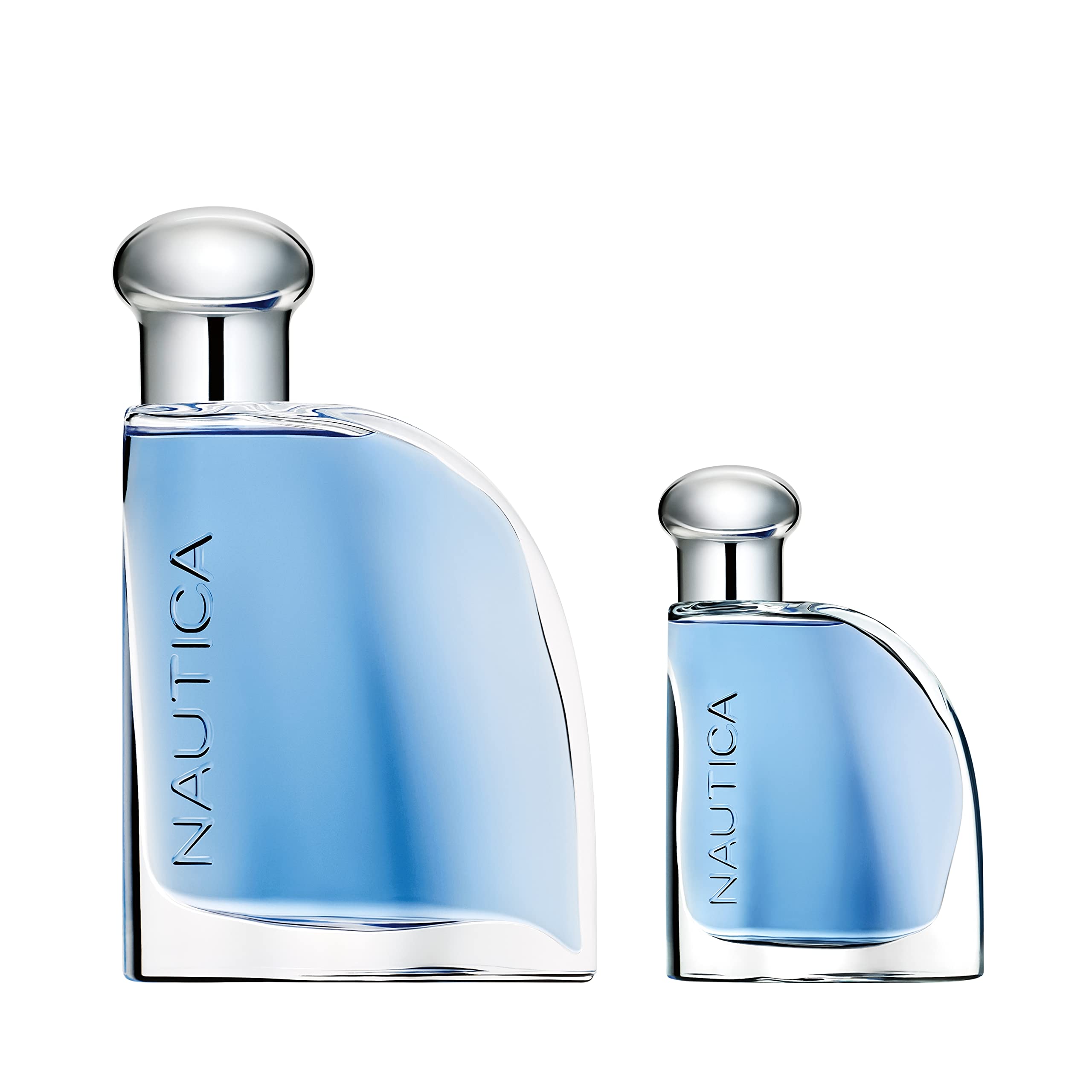 Nautica Blue Sail 2 Piece Gift Set For Men - 1.6Oz Eau De Toilette Spray + 0.5 Oz Eau De Toilette Spray