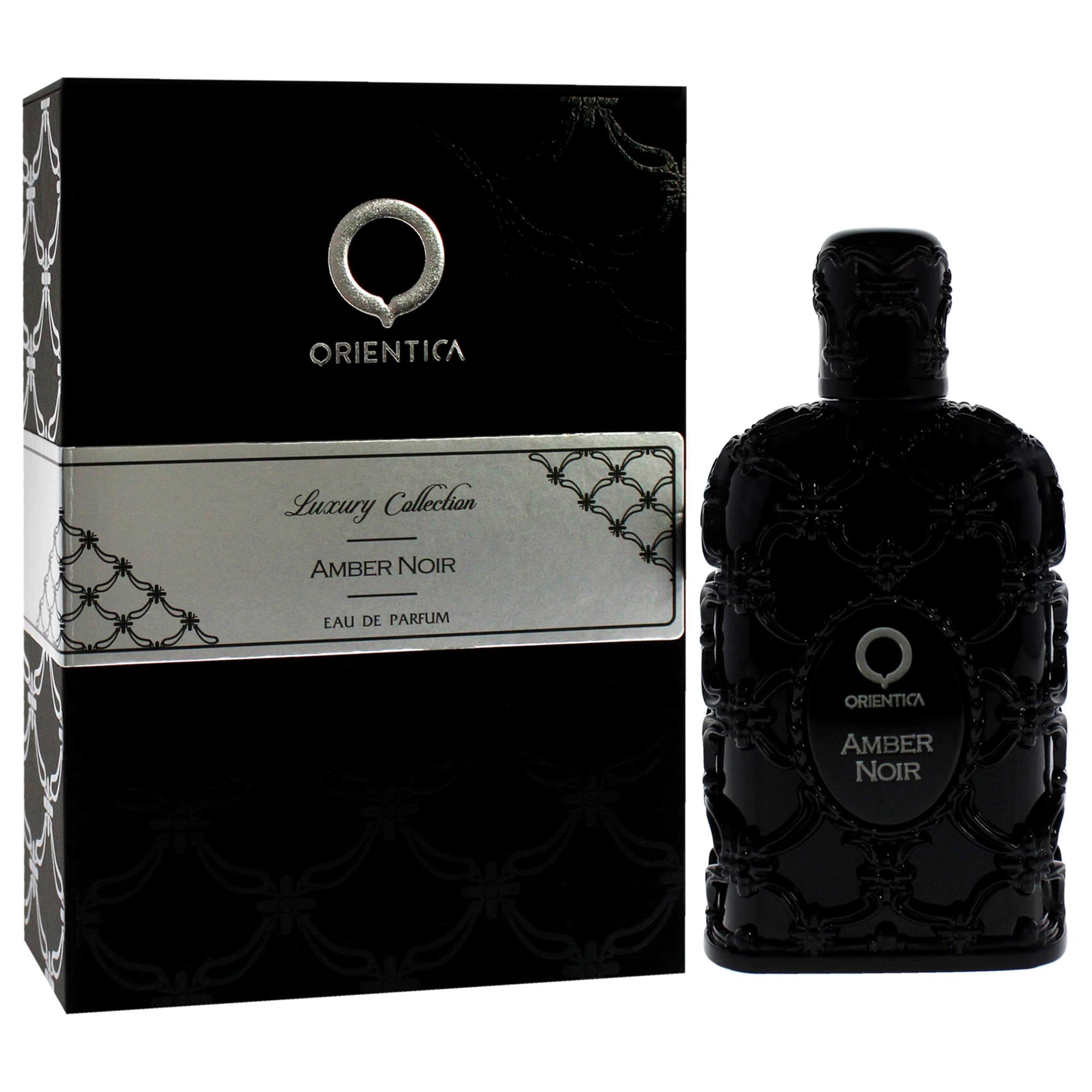 Orientica Amber Noir (Luxury Collection) Eau De Parfum Spray For Unisex, 2.7 Ounce