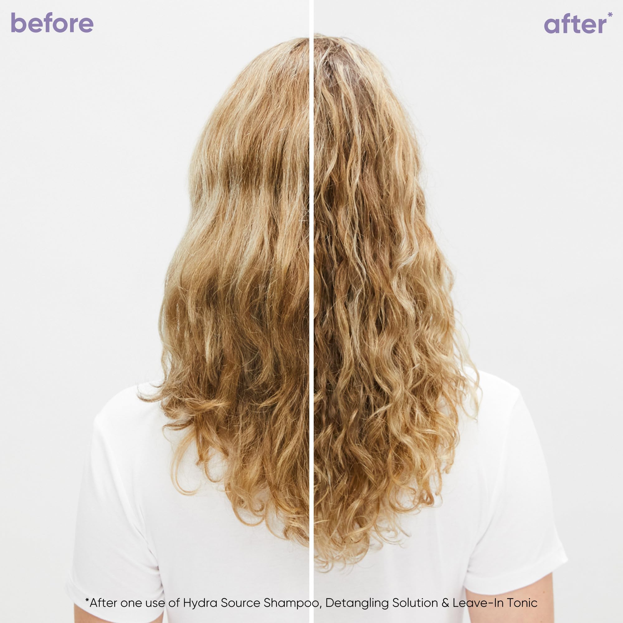 Biolage Hydra Source Shampoo  Hydrates & Moisturizes Dry Hair  Helps Repair Split Ends  Paraben-Free  For Dry Hair  Salon Shampo