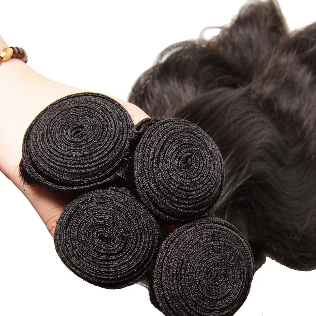 UNice Hair Icenu Series Hair Brazilian Virgin Human Hair Body Wave 3 Bundles 100% Real Unprocessed human Virgin Hair Extensions