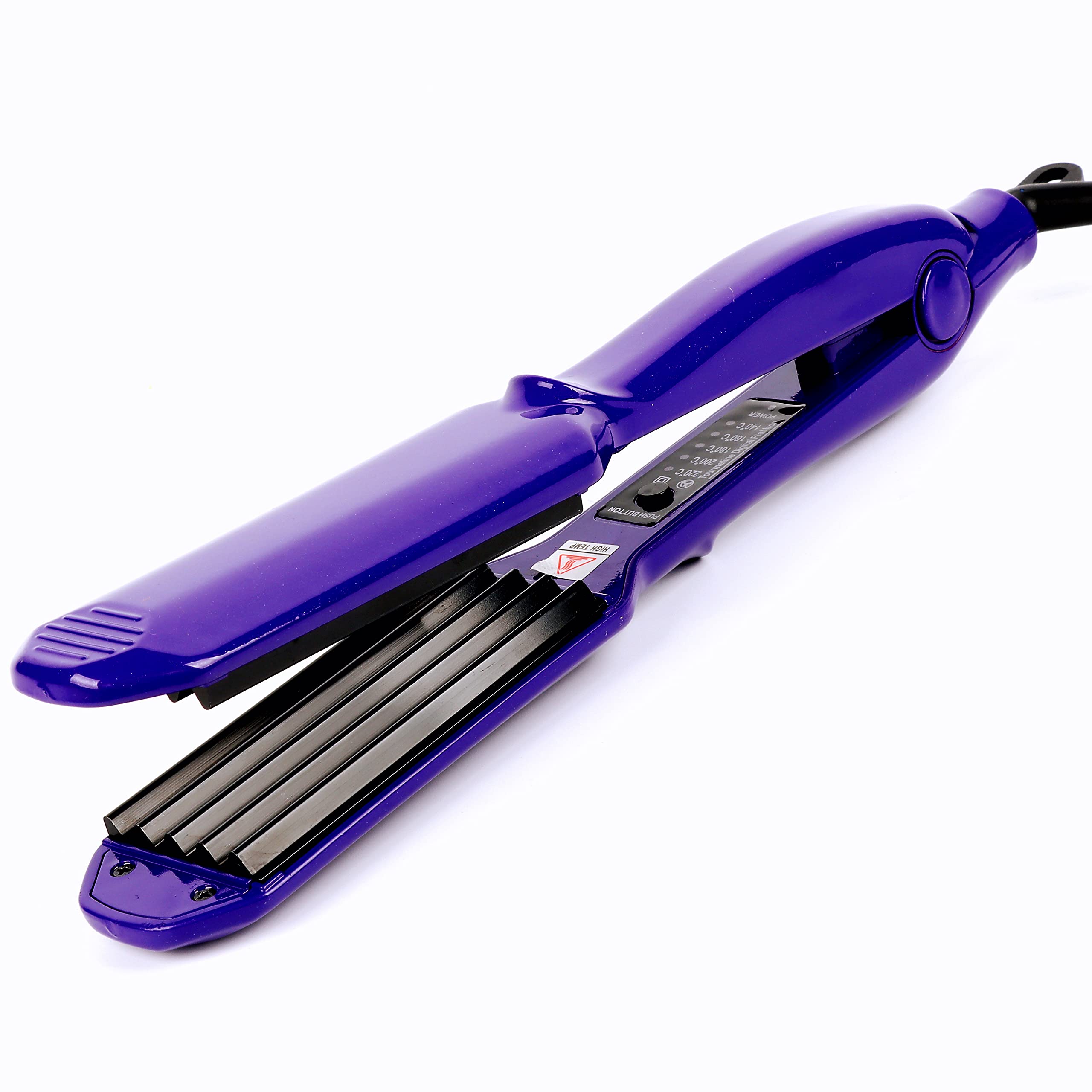 ceramic crimper Iron for Volumizing Fluffy Hairstyle, corrugation crimper Hair Iron, Anti Static ceramic Hair crimping Iron Adju