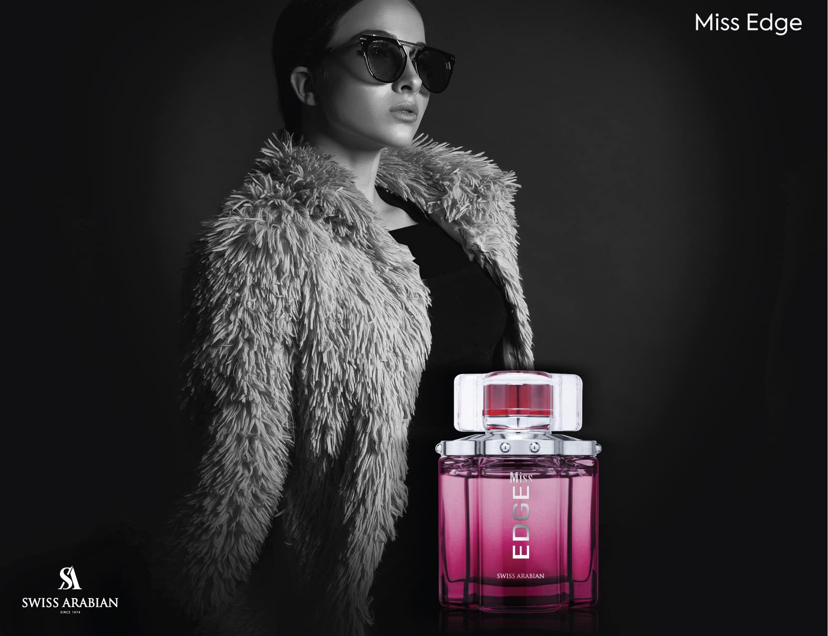 Swiss Arabian Miss Edge - Luxury Products From Dubai - Long Lasting And Addictive Personal Edp Spray Fragrance - A Seductive, Si