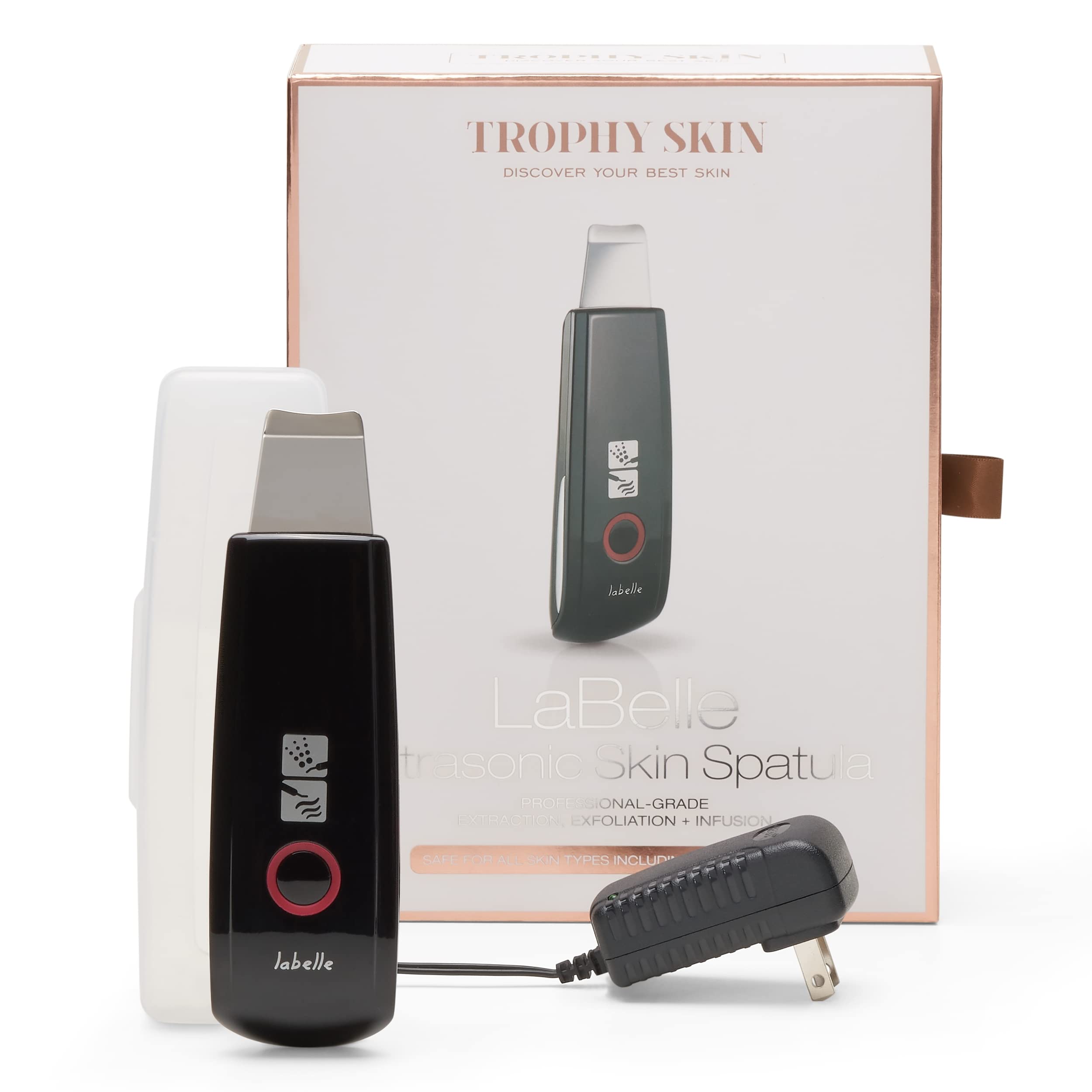Trophy Skin Labelle Skin Spatula - Deep Clean, Exfoliate, and Infuse - Facial Scrubber