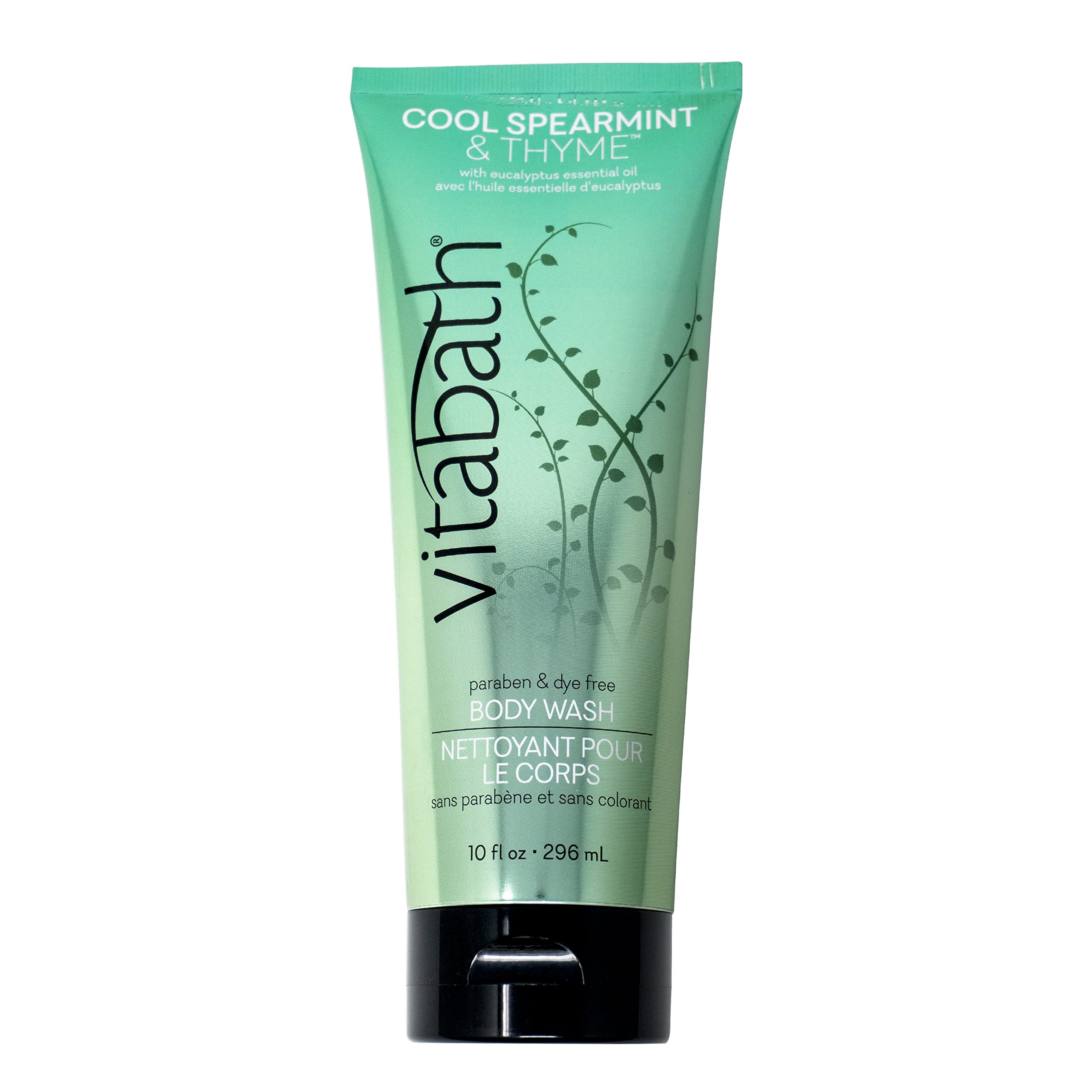 Vitabath Body Wash, Cool Spearmint & Thyme, 10 Fluid Ounce