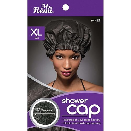 Annie Shower Cap, Black