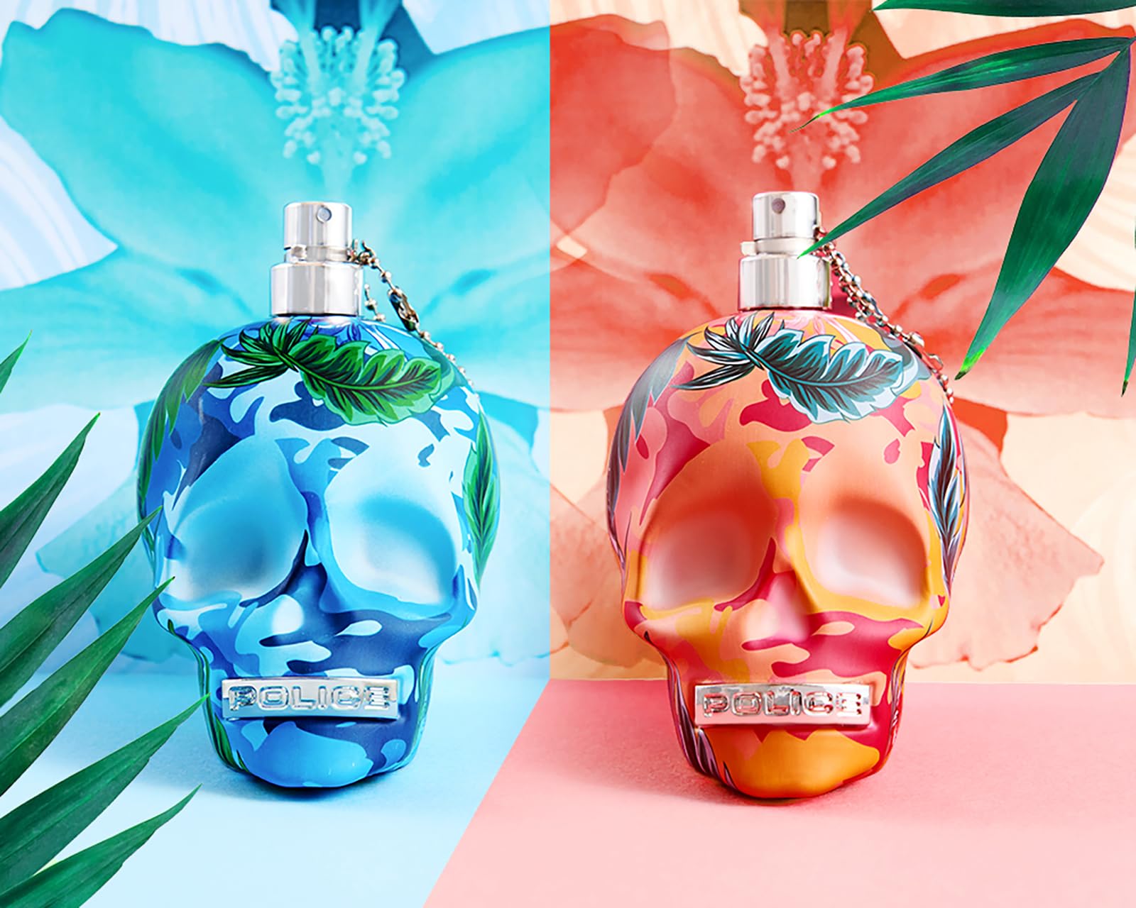 To Be Exotic Jungle For Woman By Police - Summery Floral Scent - Housed In A Botanical Decorated Bottle - Tart-Sweet Fruits And