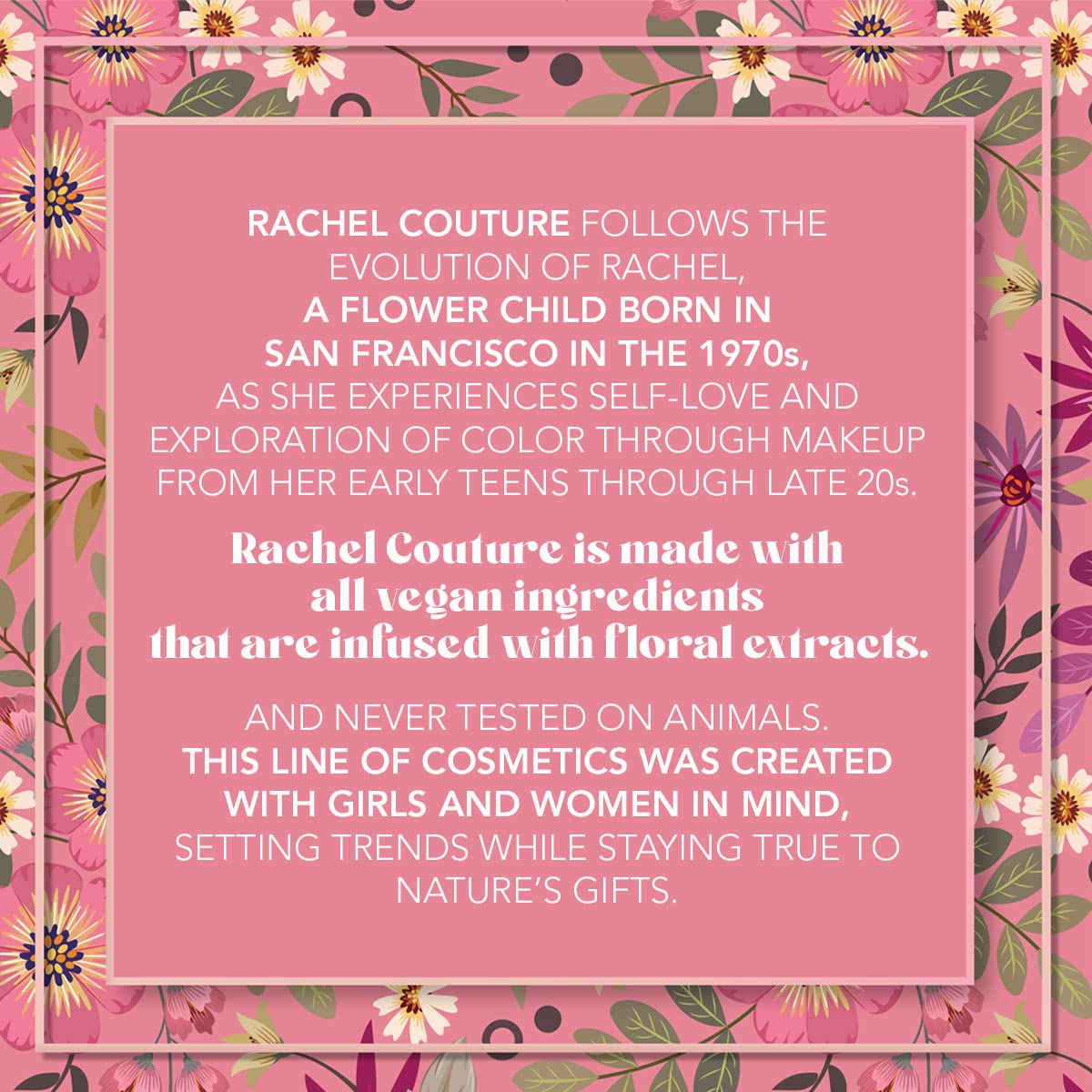Rachel Couture Compact Blush Trio For All Over Radiant Glow | Infused With Hibiscus Extract | Vegan & Cruelty-Free - 0.32 Oz - B